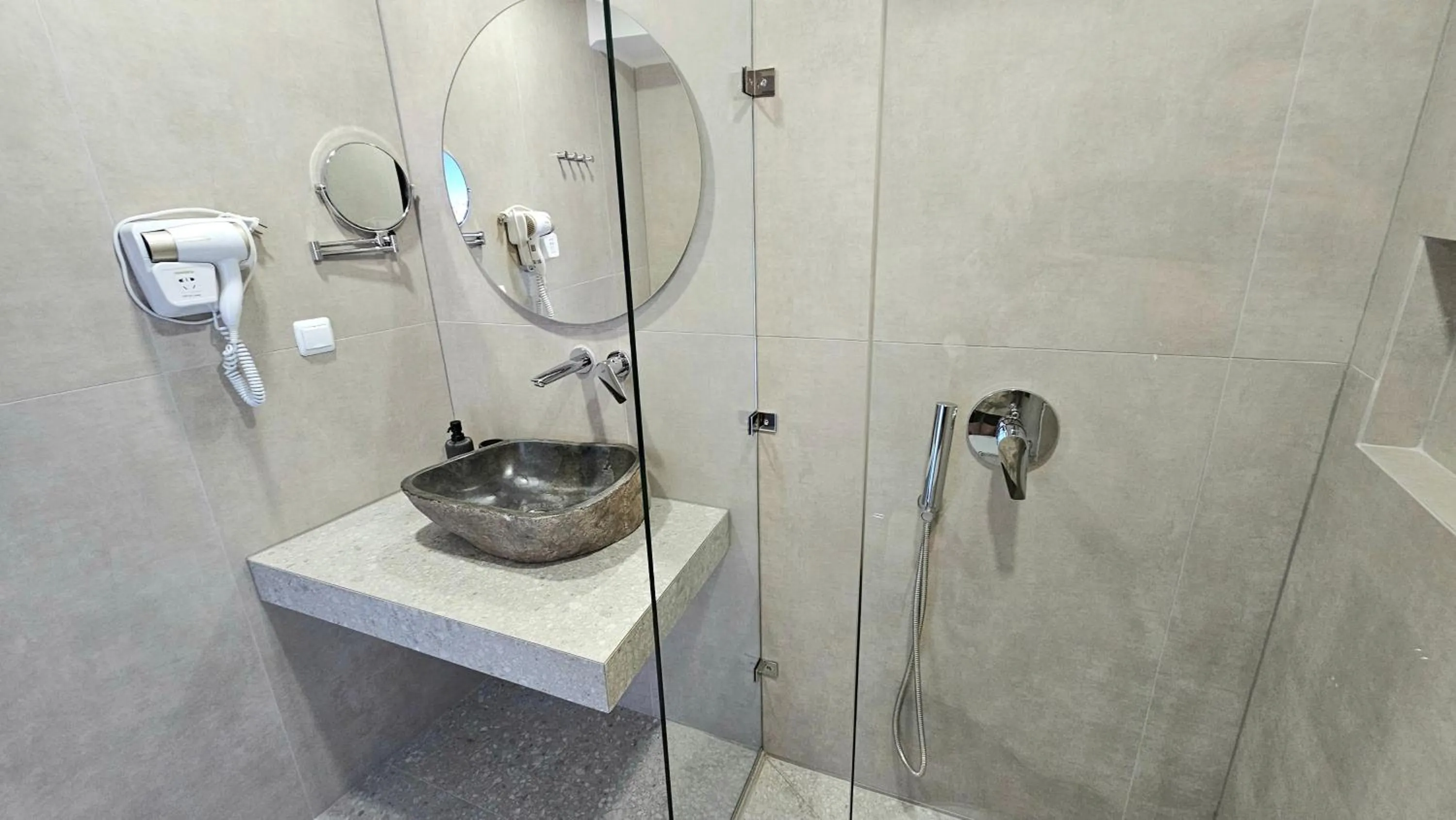 Bathroom in Minos Boutique Hotel