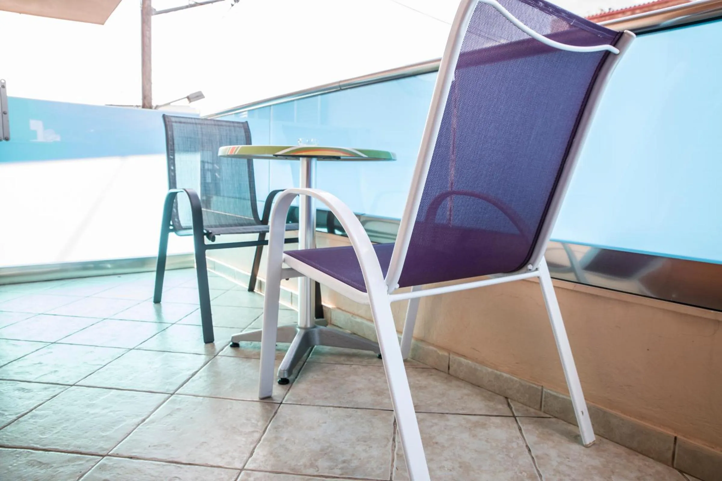 Balcony/Terrace in Minos Boutique Hotel