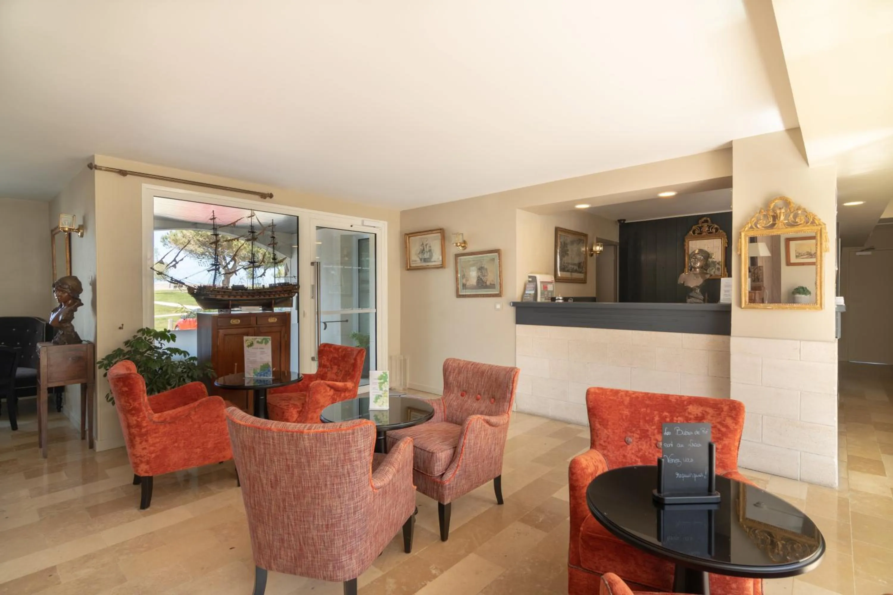 Lobby or reception in Le Clos Du GALION - Ile de Ré
