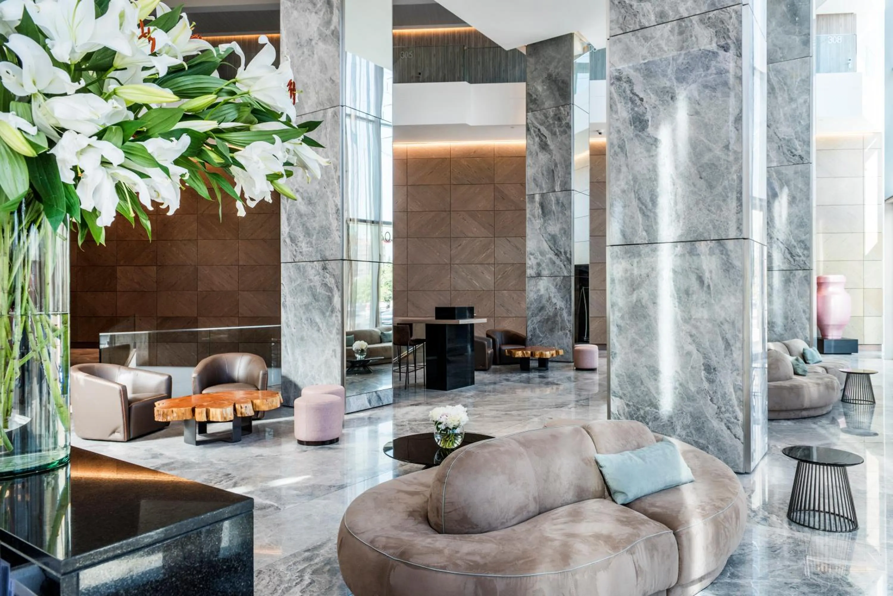 Living room in Icon Hotel