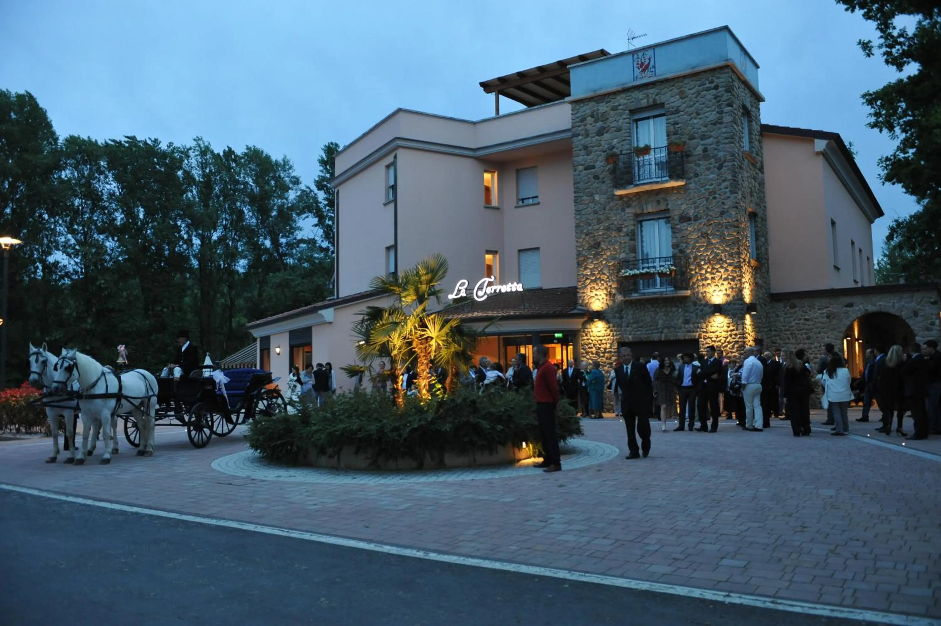 Facade/entrance in Hotel La Torretta