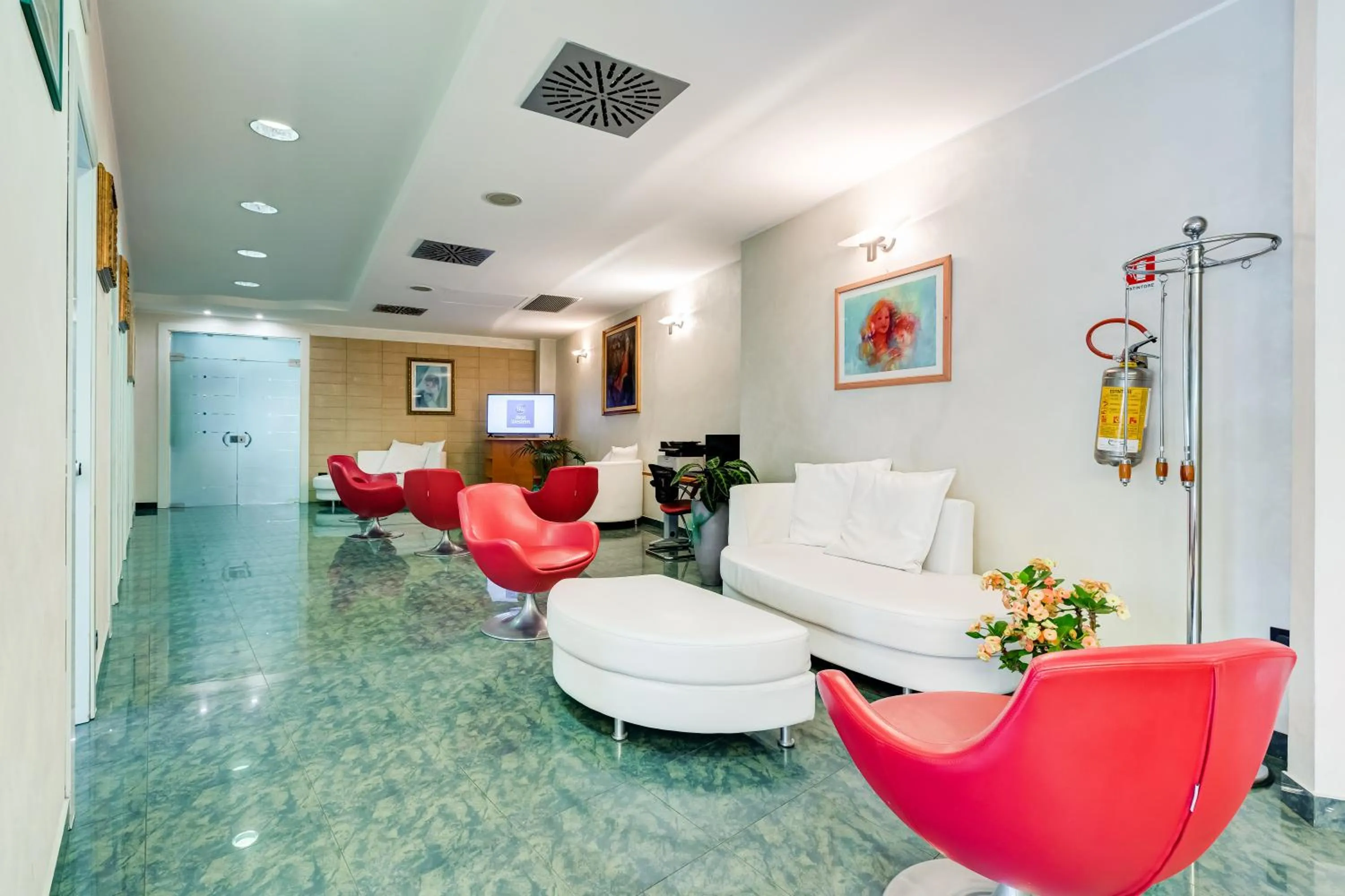 Living room in Best Western Hotel Imperiale