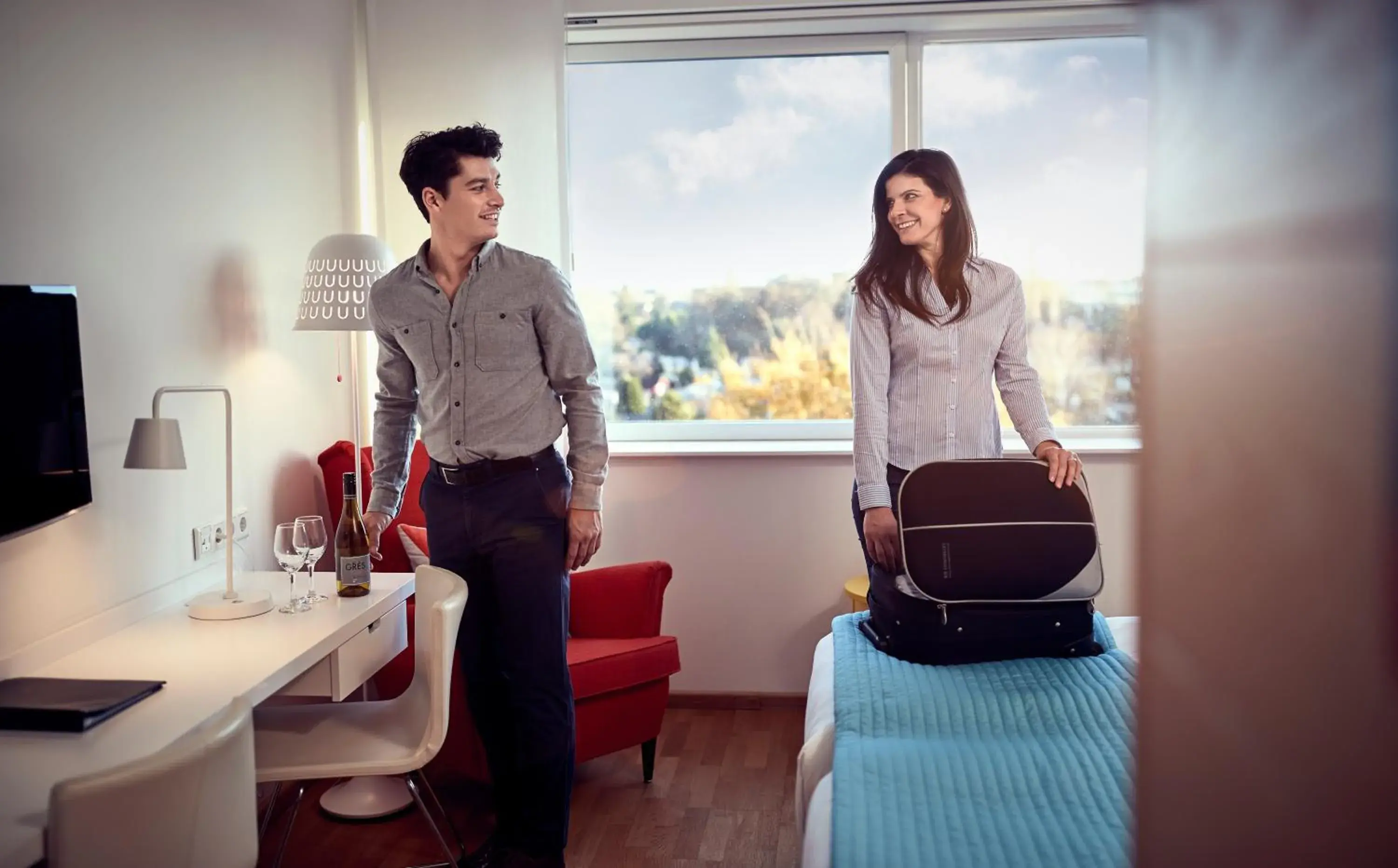 Double Room with Spa Bath in WestCord Hotel Delft Double Room with Spa Bath in WestCord Hotel Delft