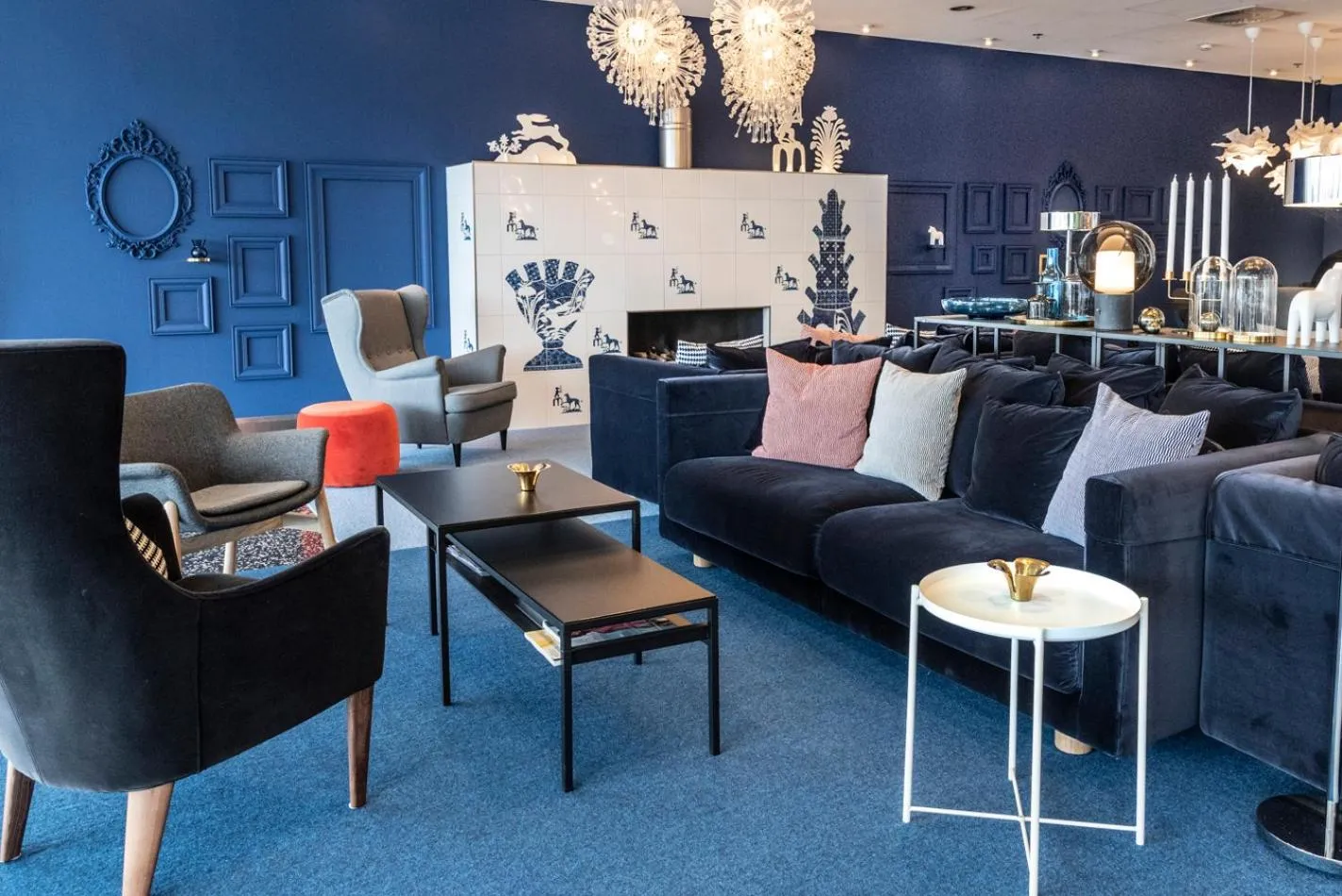 Lobby or reception in WestCord Hotel Delft