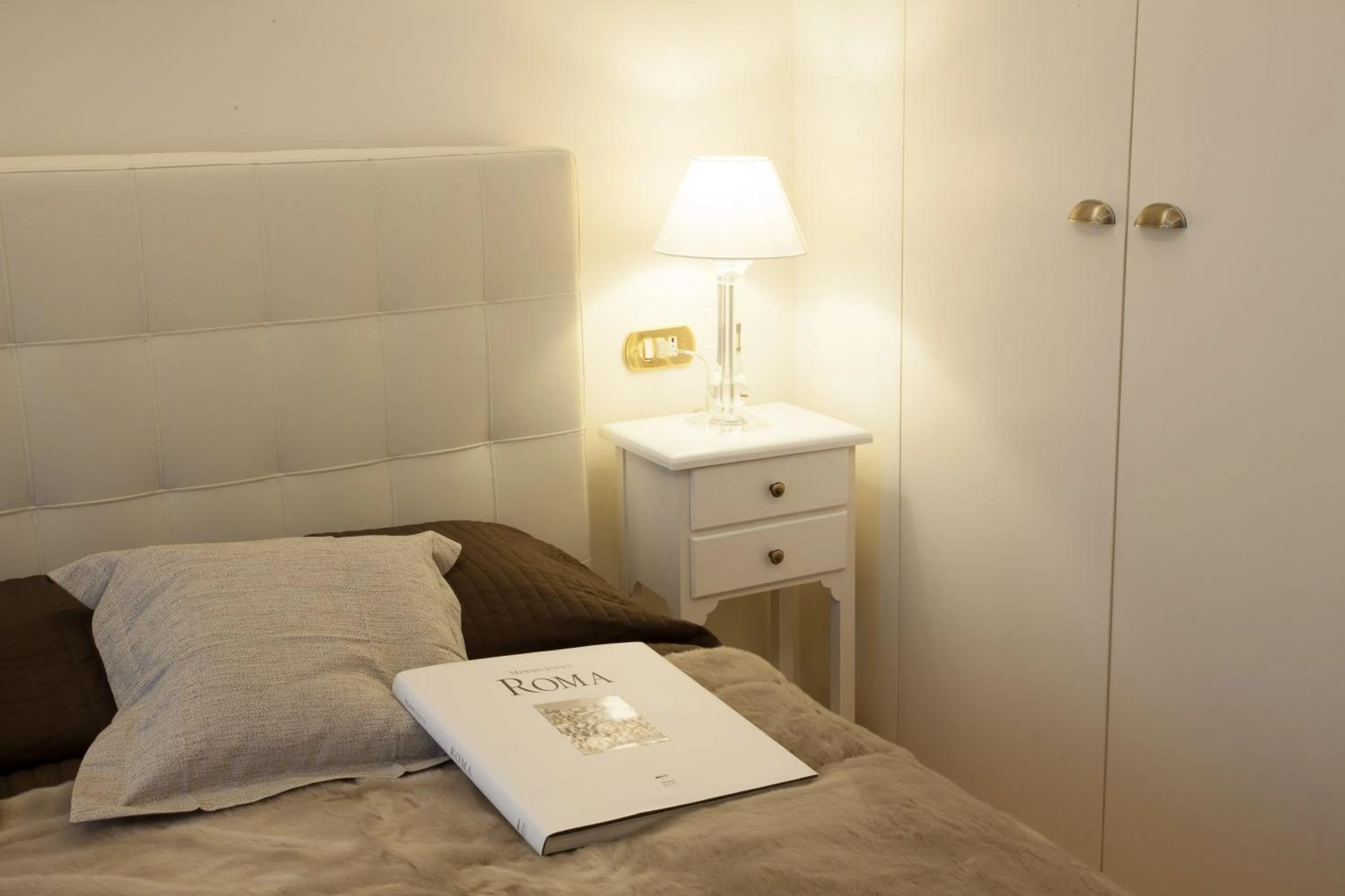 Decorative detail, Bed in InnsideRome