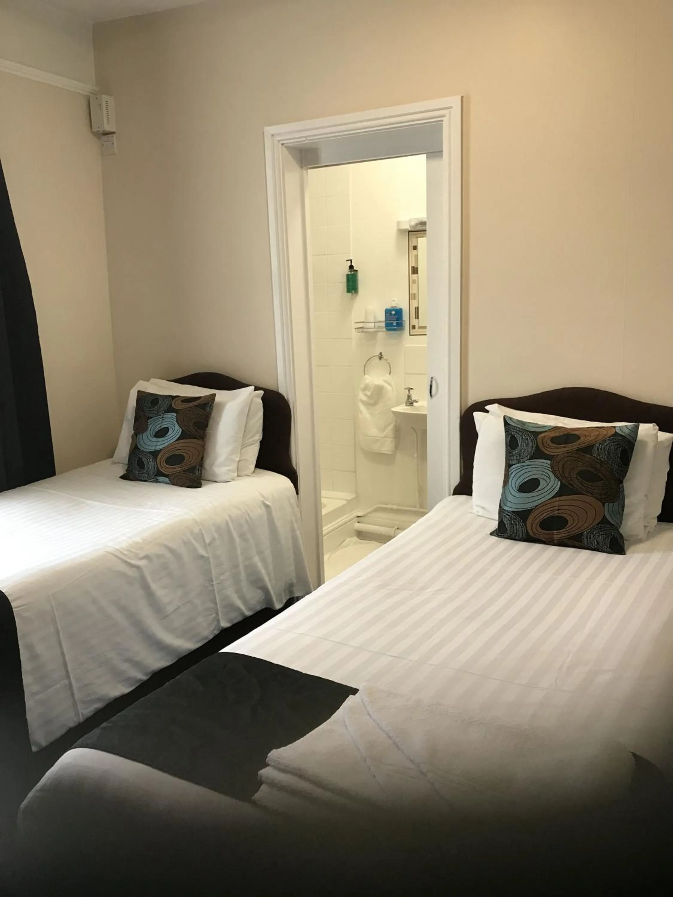 Bed in The Black Swan Inn