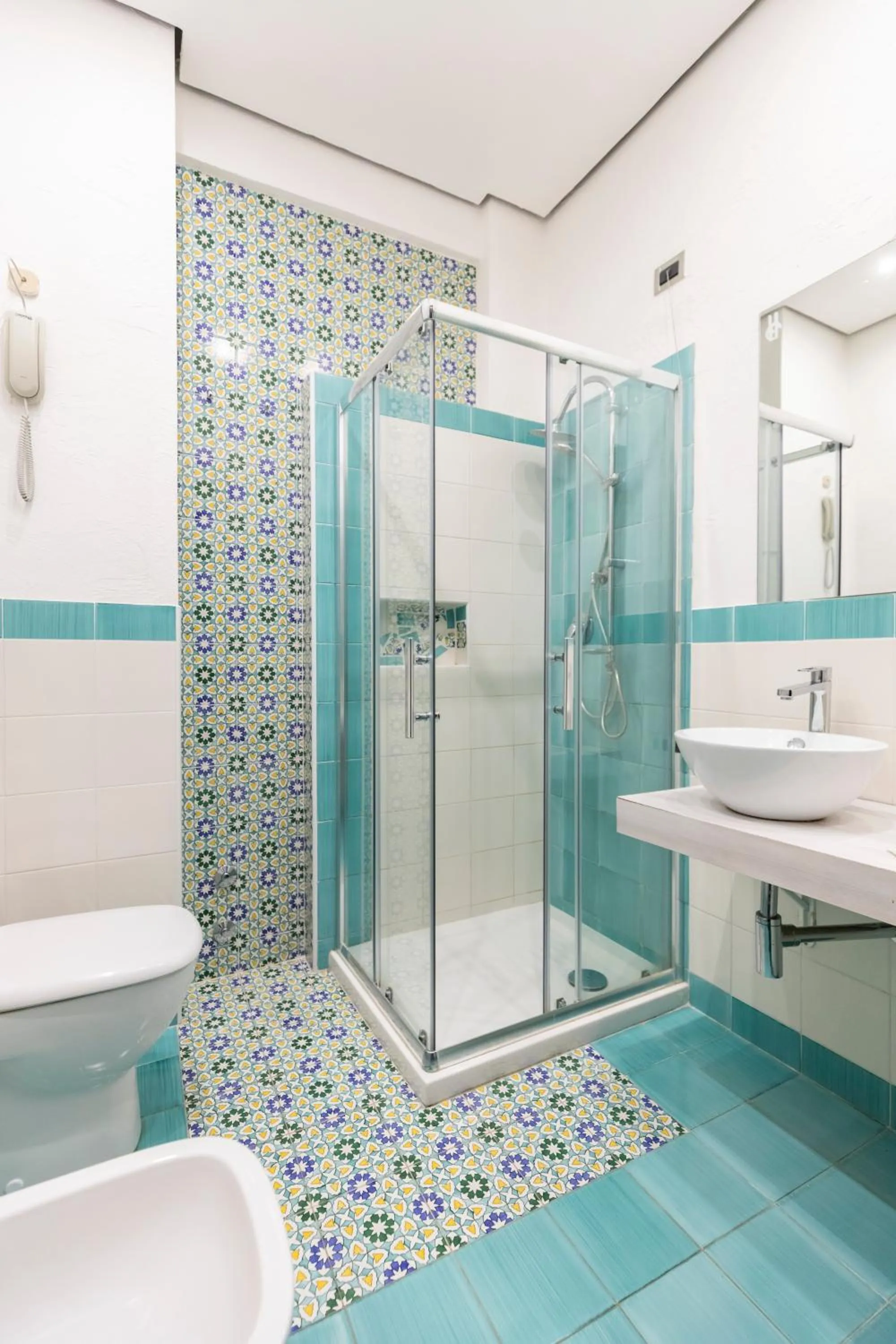 Bathroom in Grand Hotel De Rose