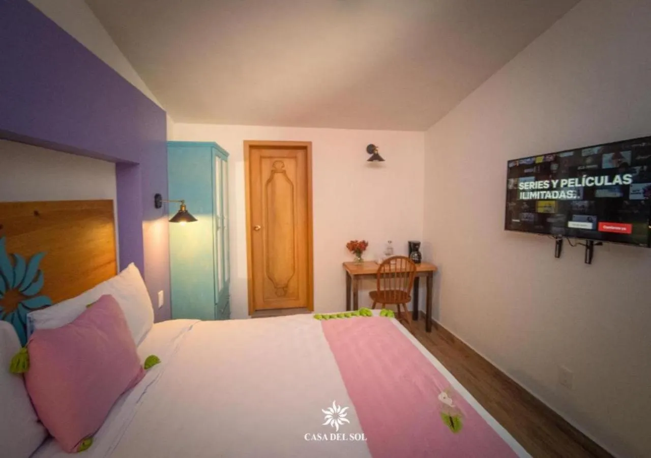 Photo of the whole room, Bed in Hotel Casa del Sol