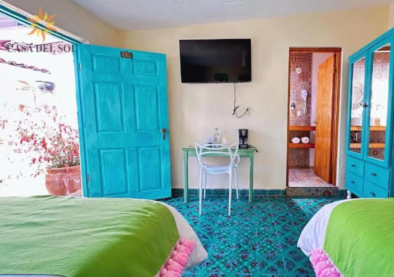 Photo of the whole room, Bed in Hotel Casa del Sol