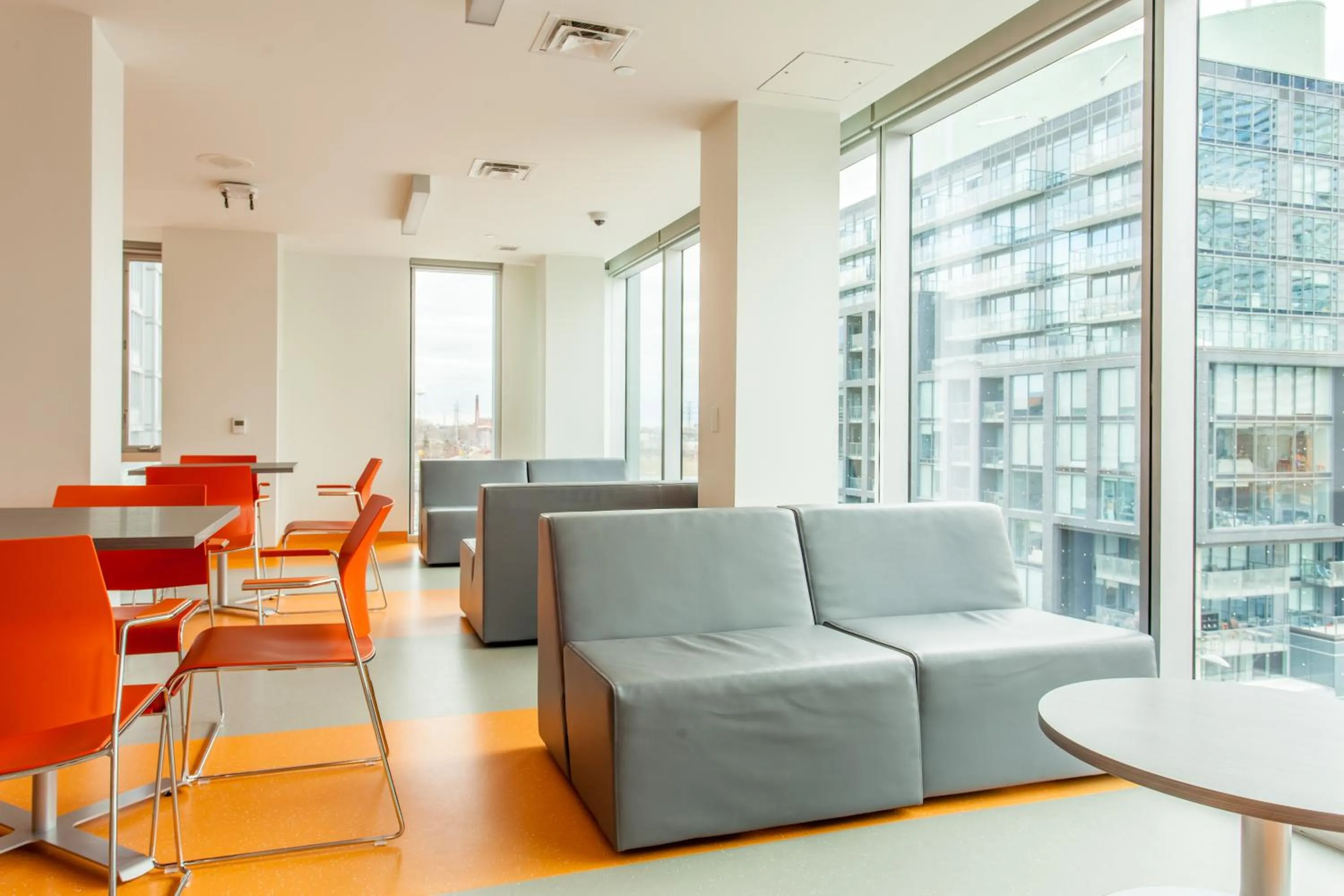 Communal lounge/ TV room in Residence & Conference Centre - Toronto Downtown