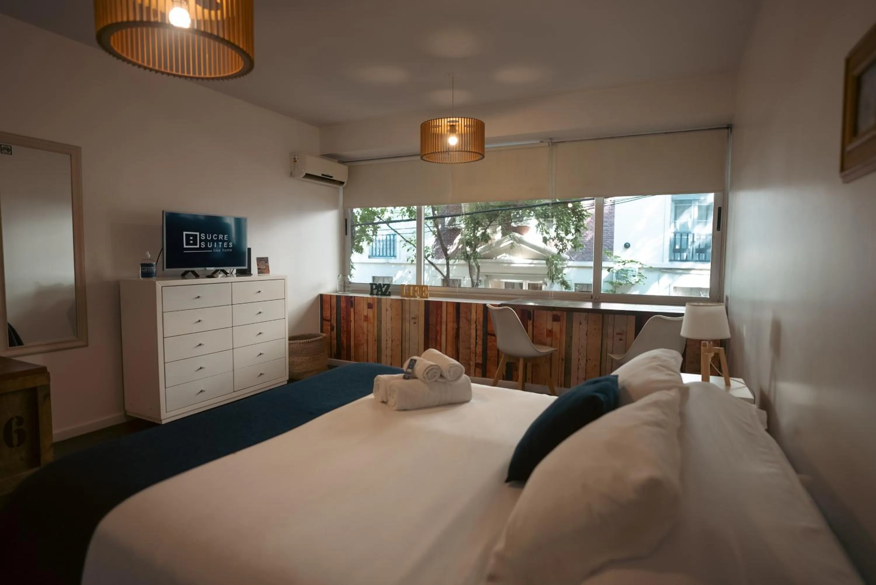 Bedroom in Sucre Suites