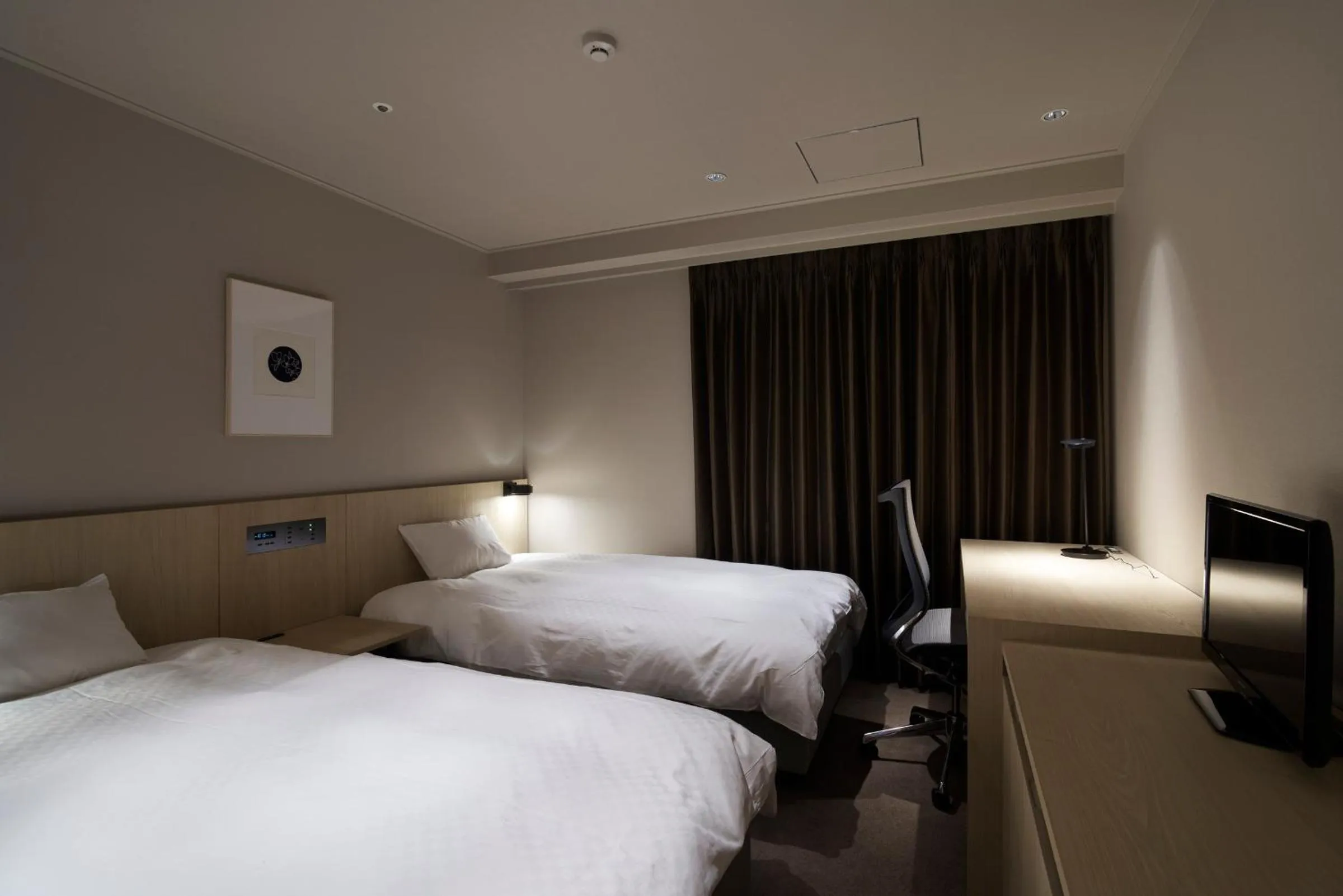 Bed in Rhino Hotel Kyoto