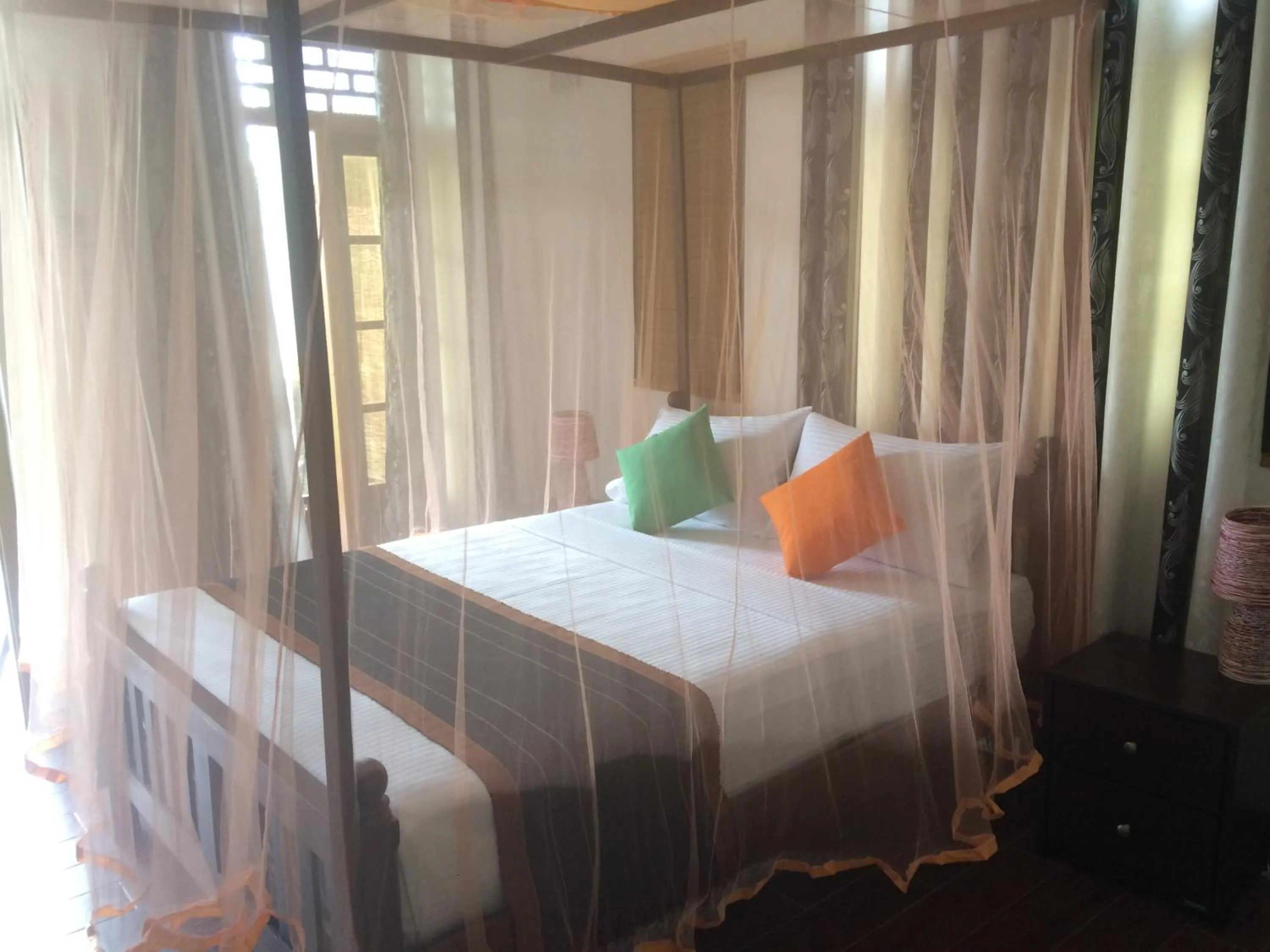 Bed in St CLAIRE'S GREEN Negombo Hotel & Hostels
