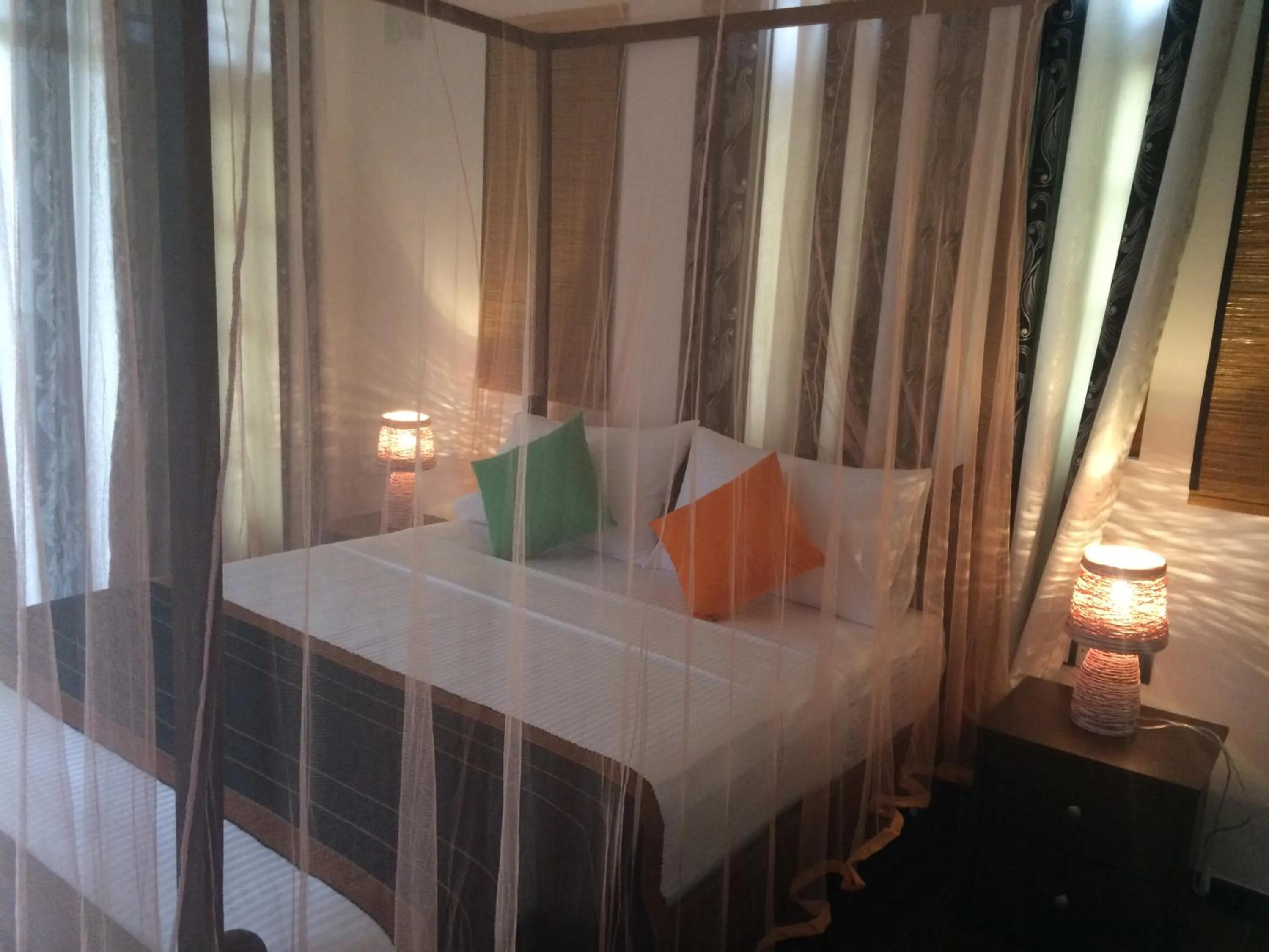 Bed in St CLAIRE'S GREEN Negombo Hotel & Hostels