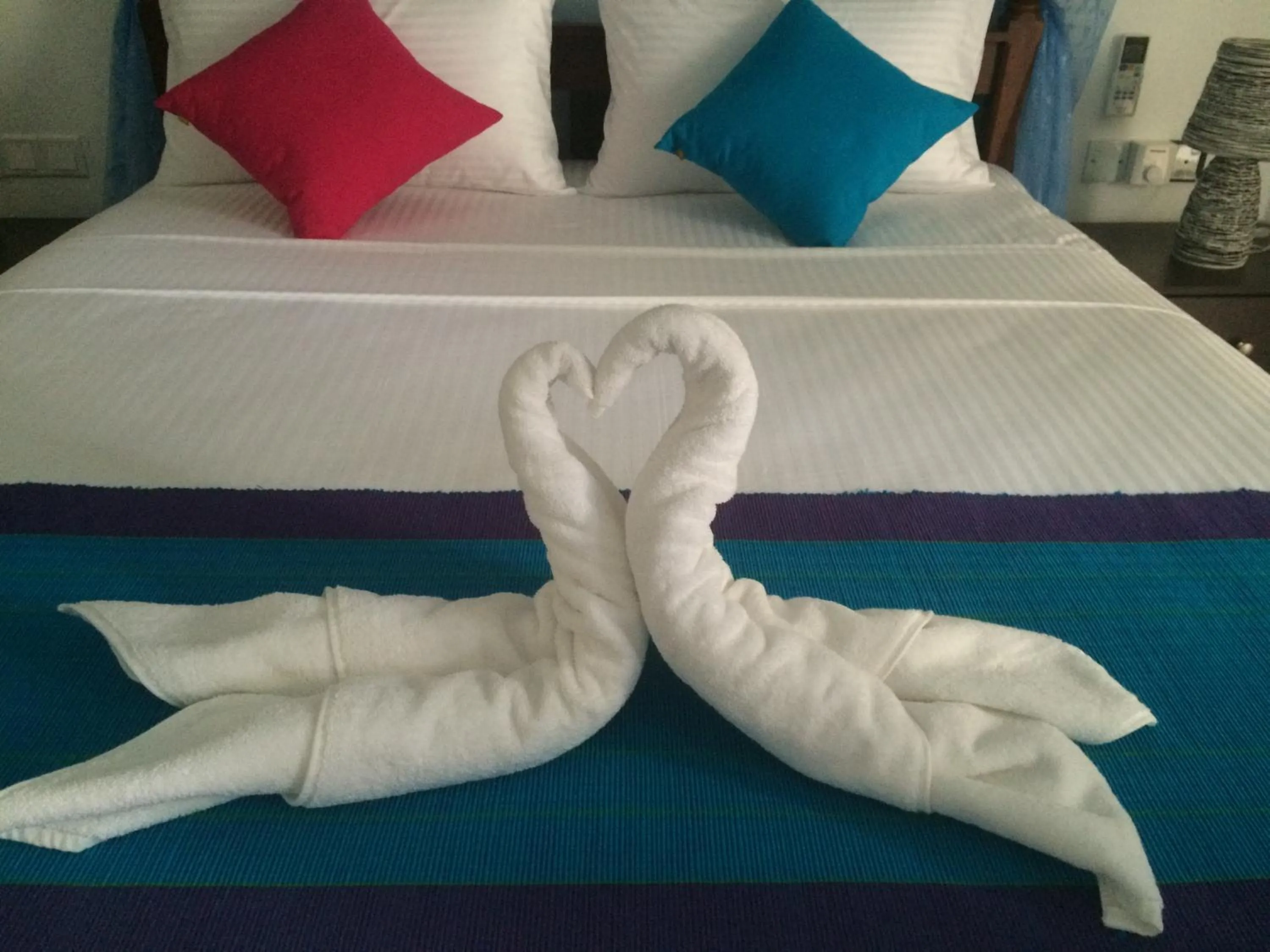 Bed in St CLAIRE'S GREEN Negombo Hotel & Hostels