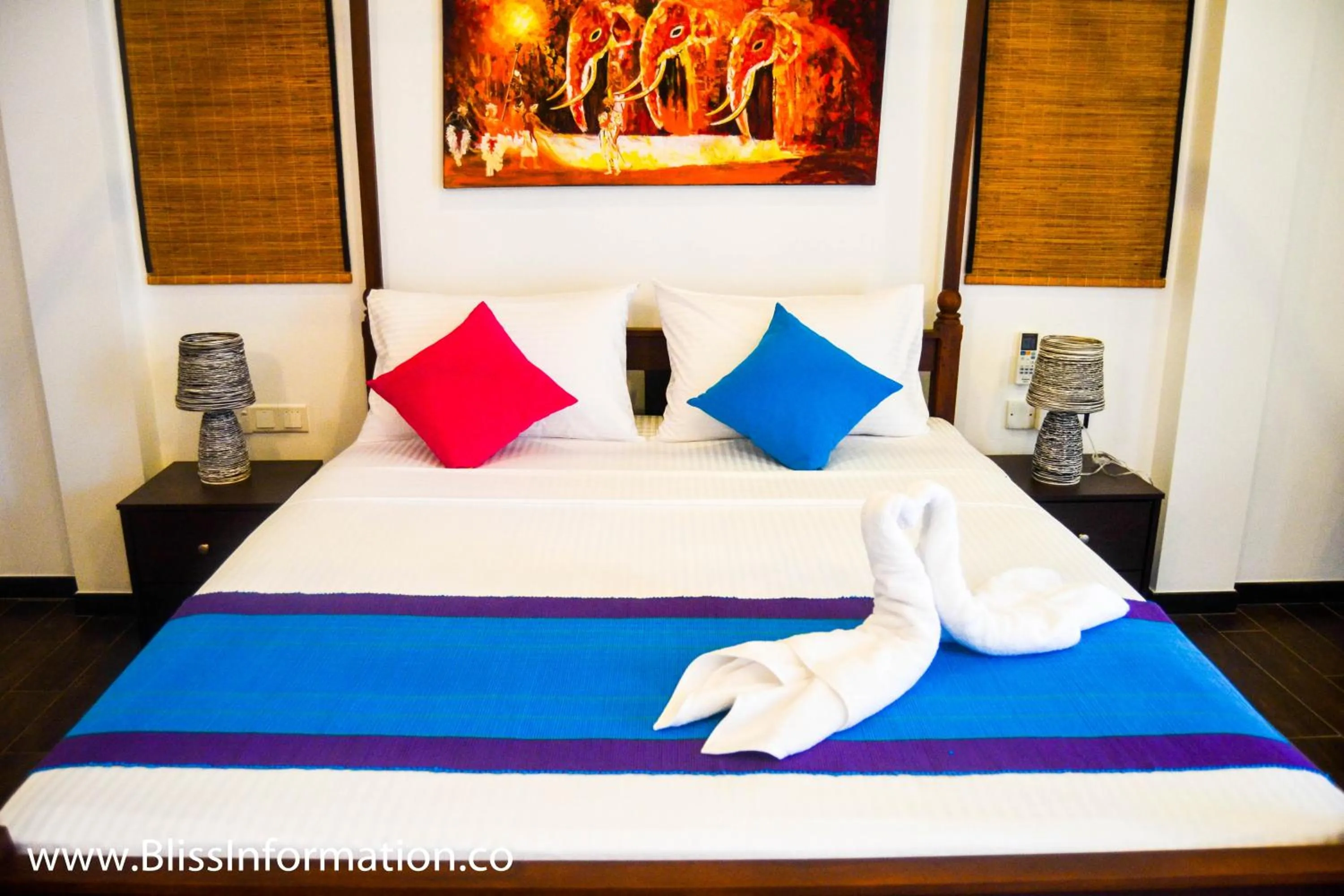 Bed in St CLAIRE'S GREEN Negombo Hotel & Hostels