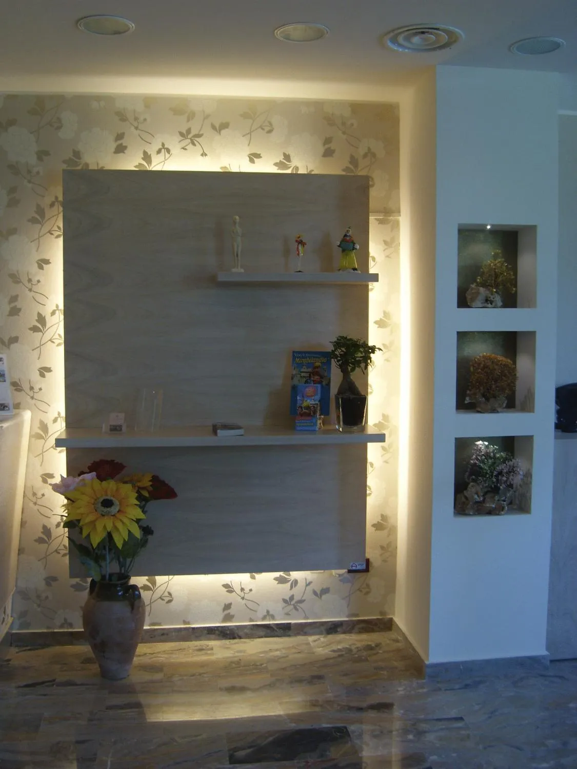 Decorative detail in Hotel Giannina