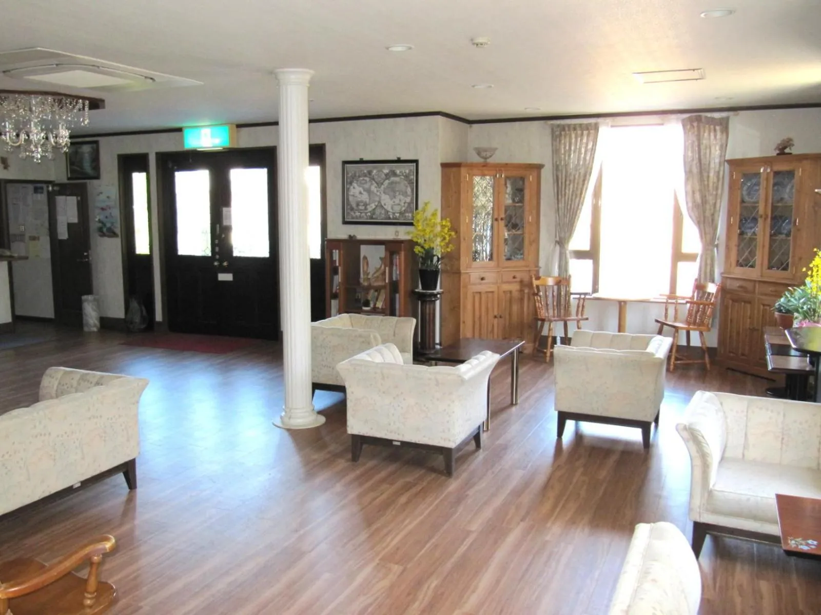 Lobby or reception in Chateau Le Fleur