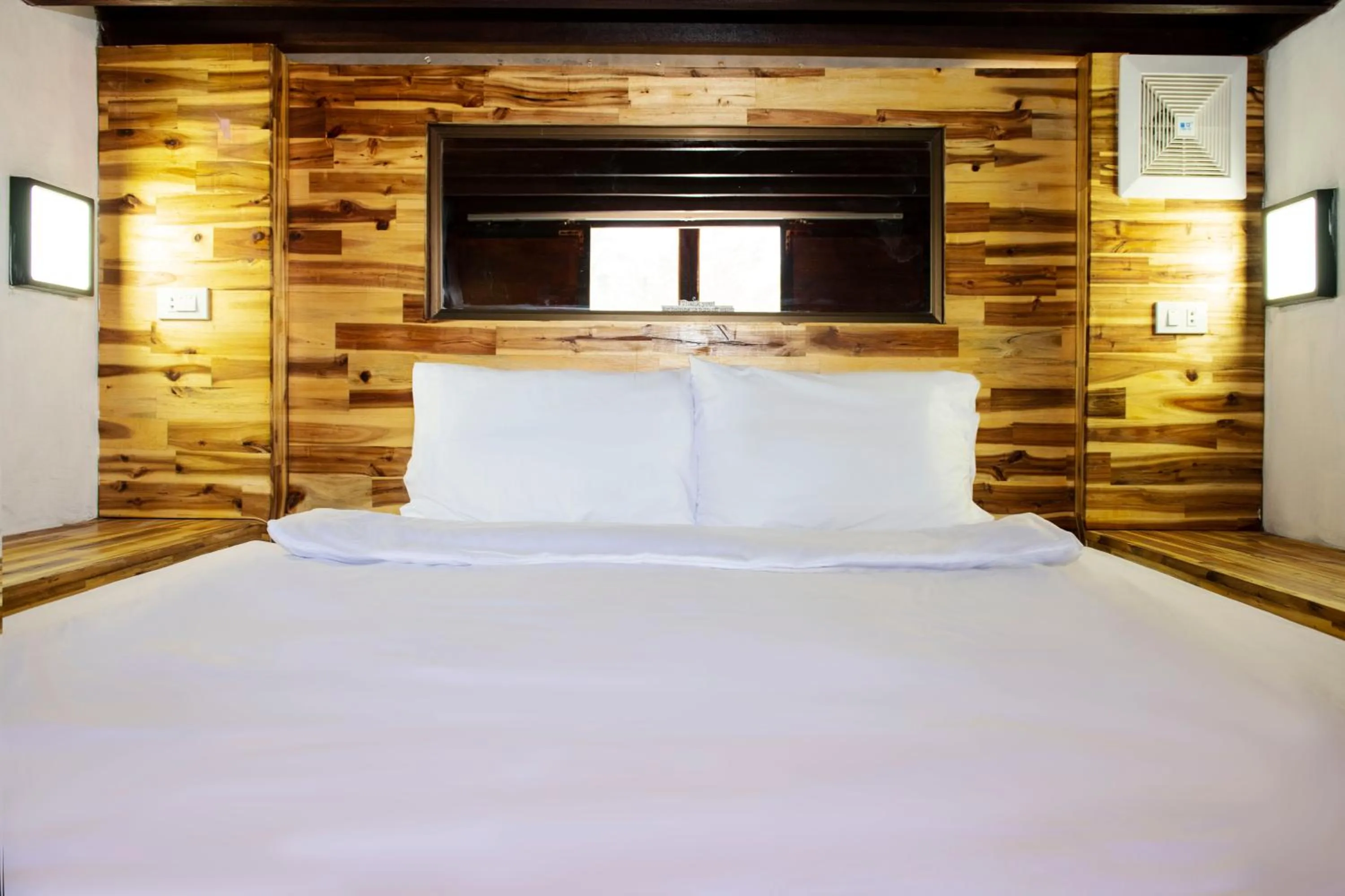 Bed in Mad Monkey Luang Prabang