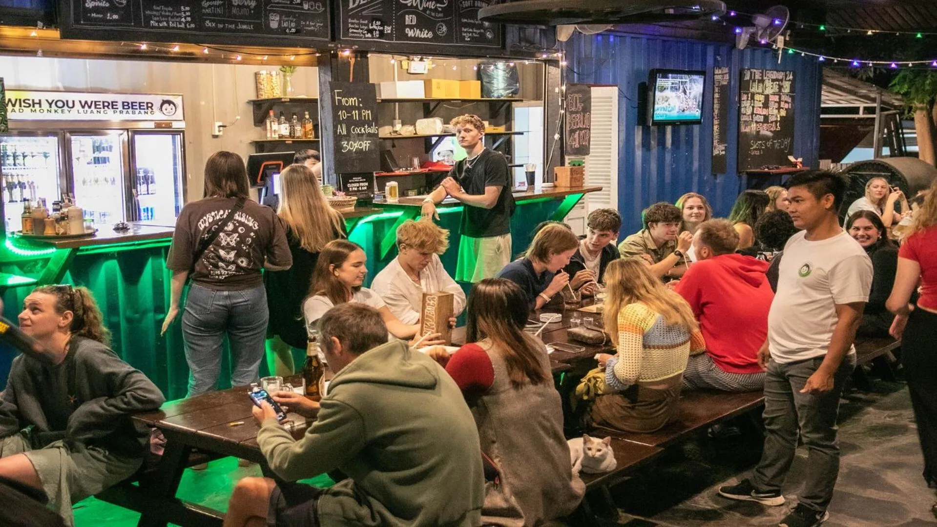 Restaurant/places to eat in Mad Monkey Luang Prabang