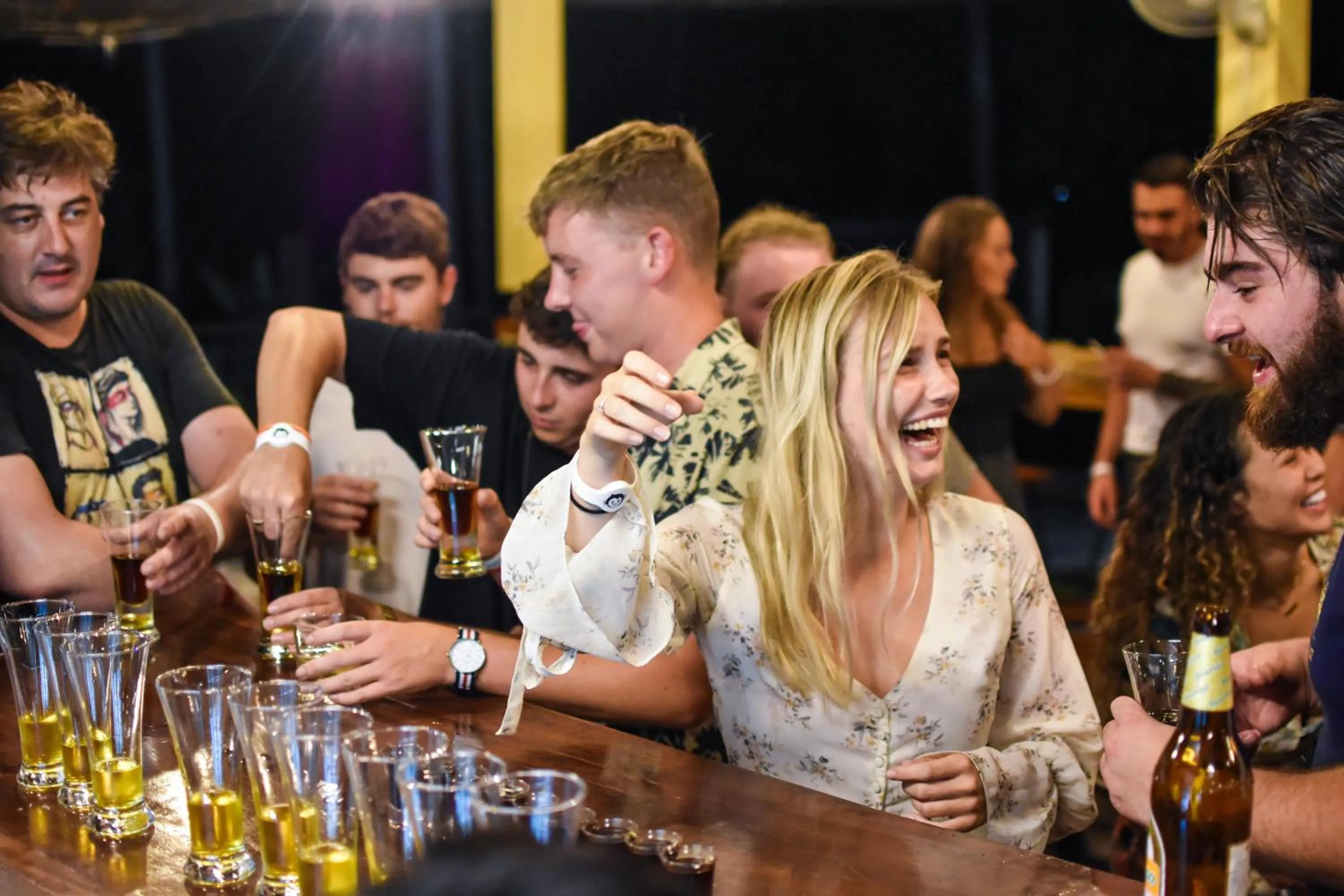 People in Mad Monkey Luang Prabang