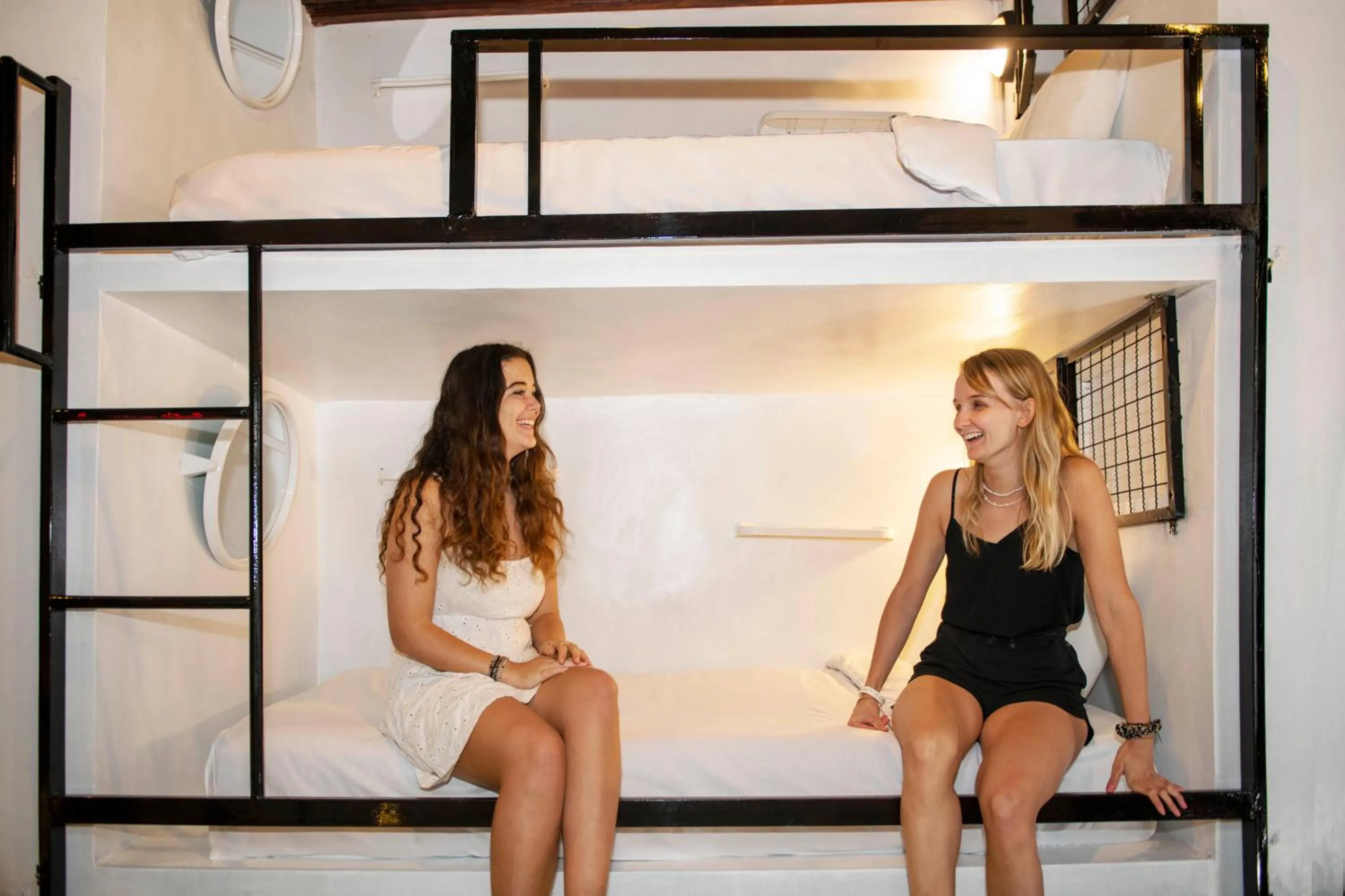 Bed in Mad Monkey Luang Prabang