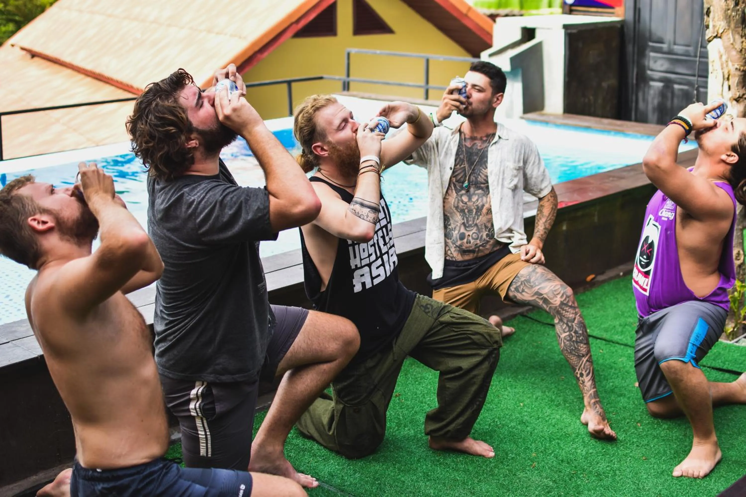 People in Mad Monkey Luang Prabang