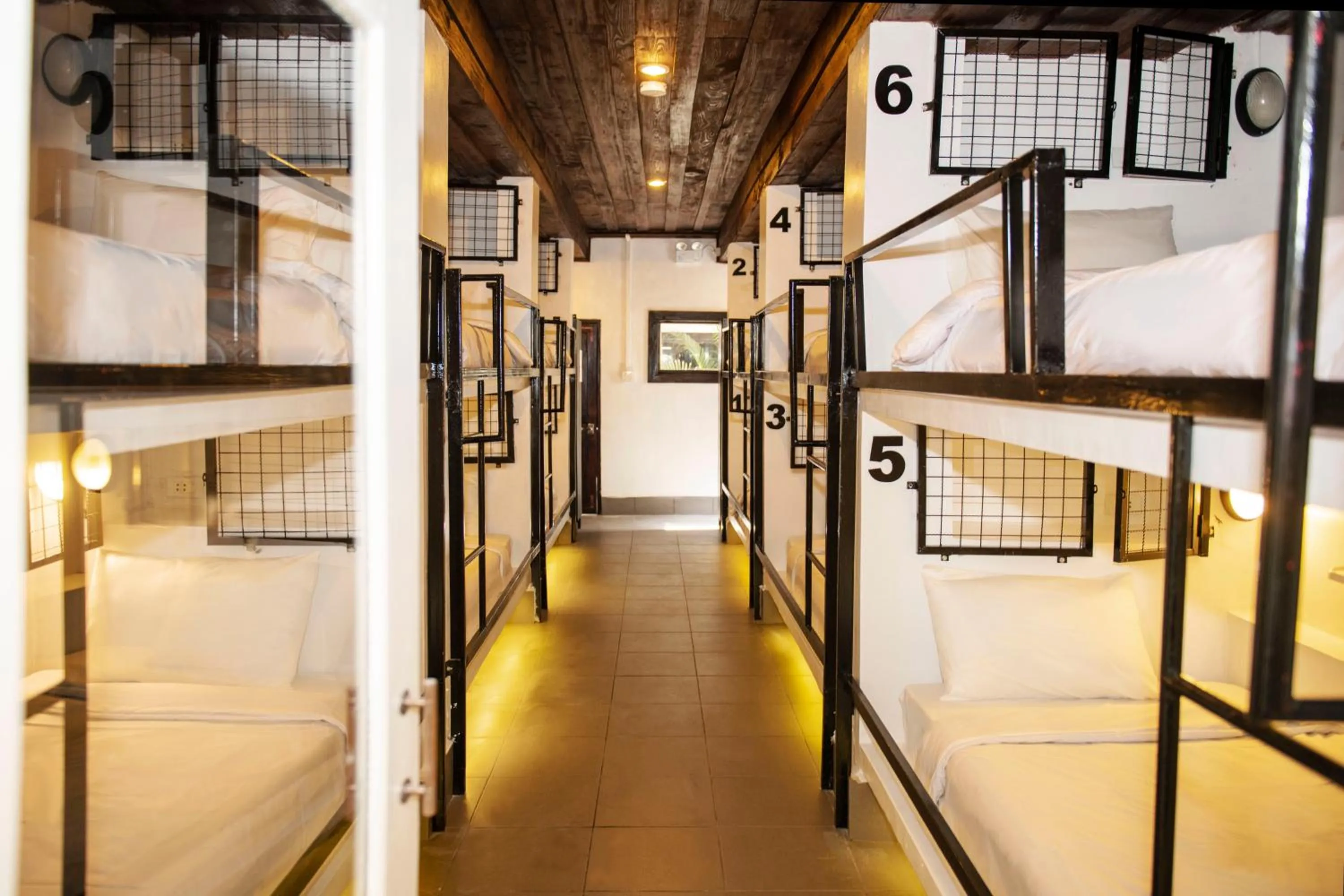 Bed in Mad Monkey Luang Prabang