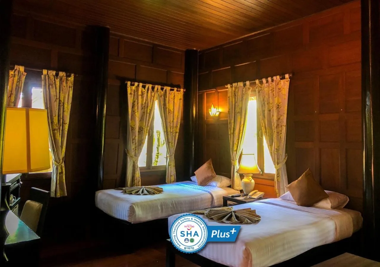 Property building, Bed in Baan Amphawa Resort & Spa - SHA Certified