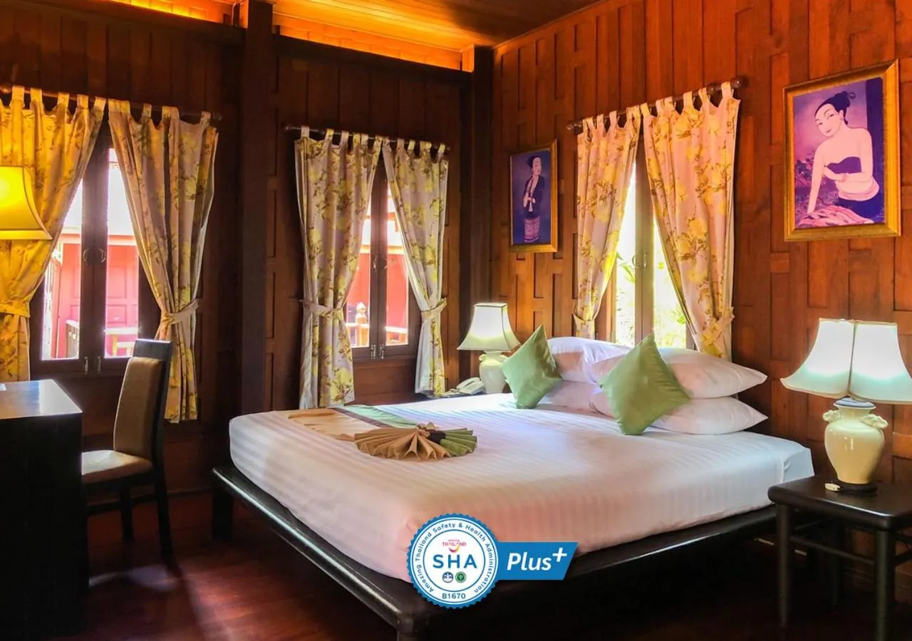 Property building, Bed in Baan Amphawa Resort & Spa - SHA Certified