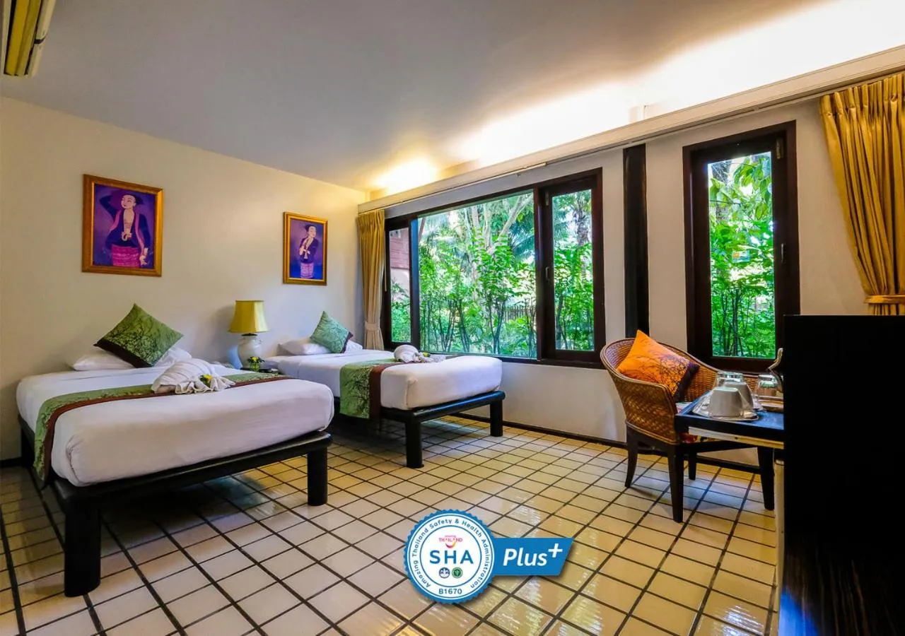Property building, Bed in Baan Amphawa Resort & Spa - SHA Certified