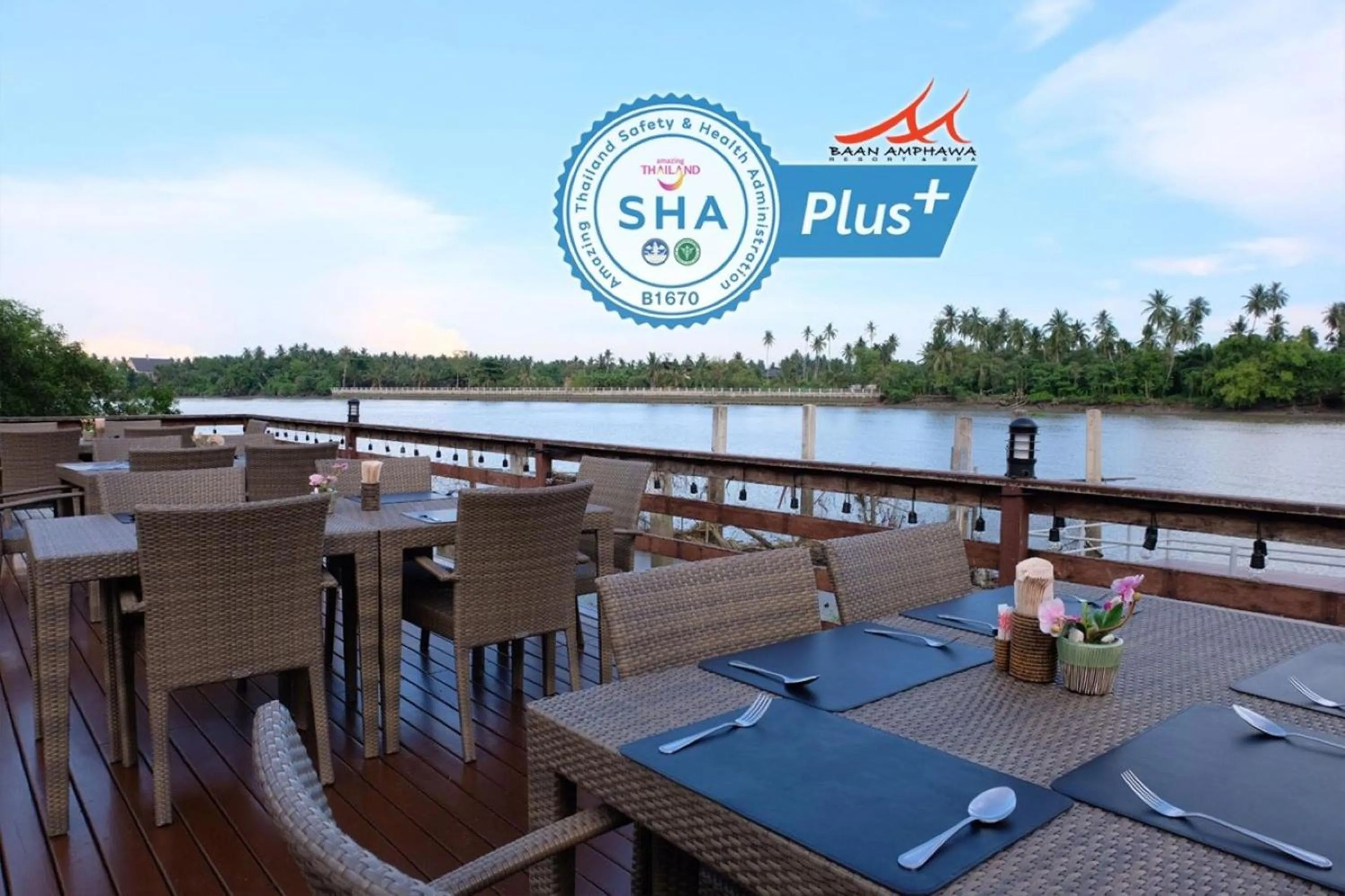 Restaurant/places to eat in Baan Amphawa Resort & Spa - SHA Certified