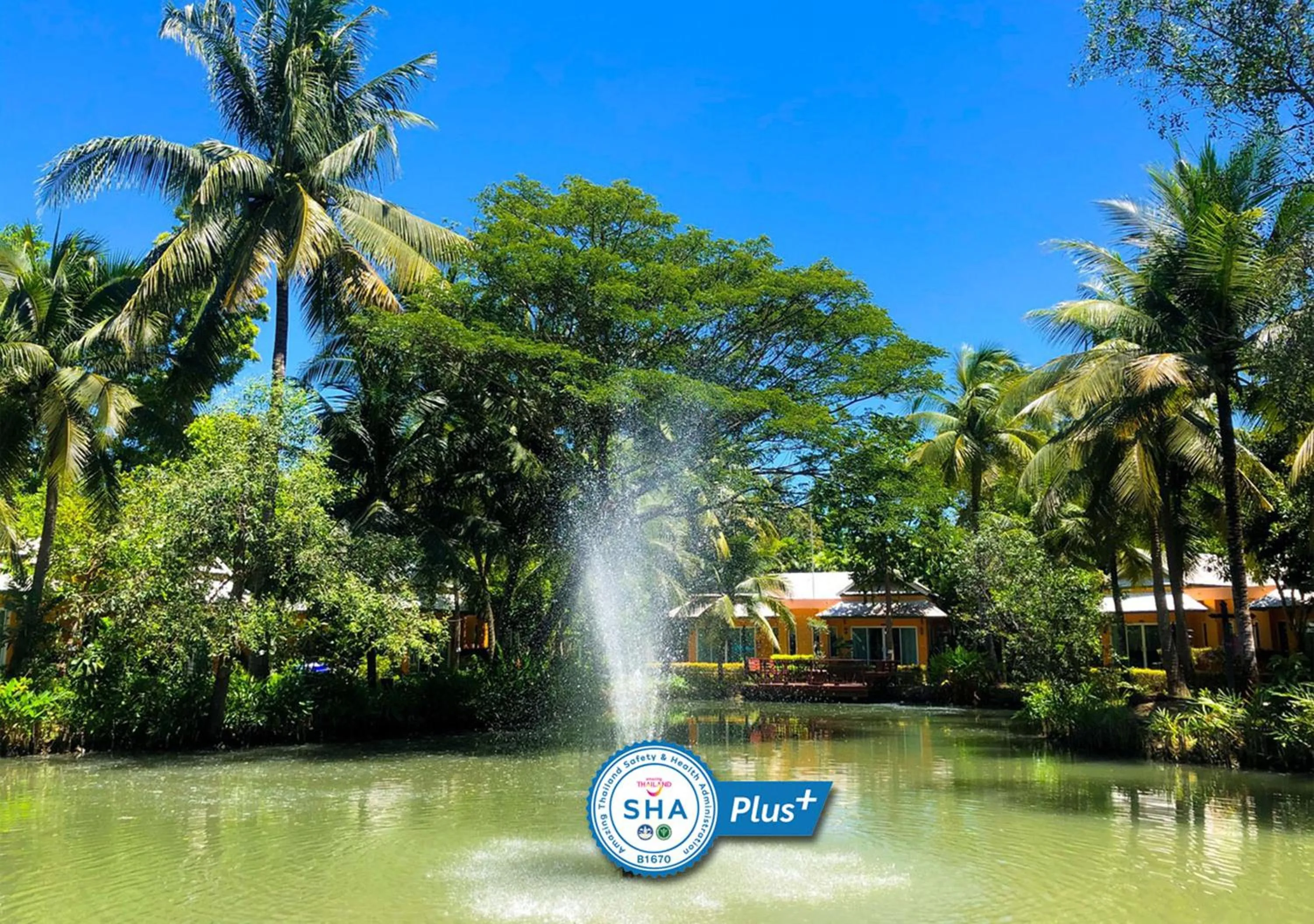 Text overlay in Baan Amphawa Resort & Spa - SHA Certified