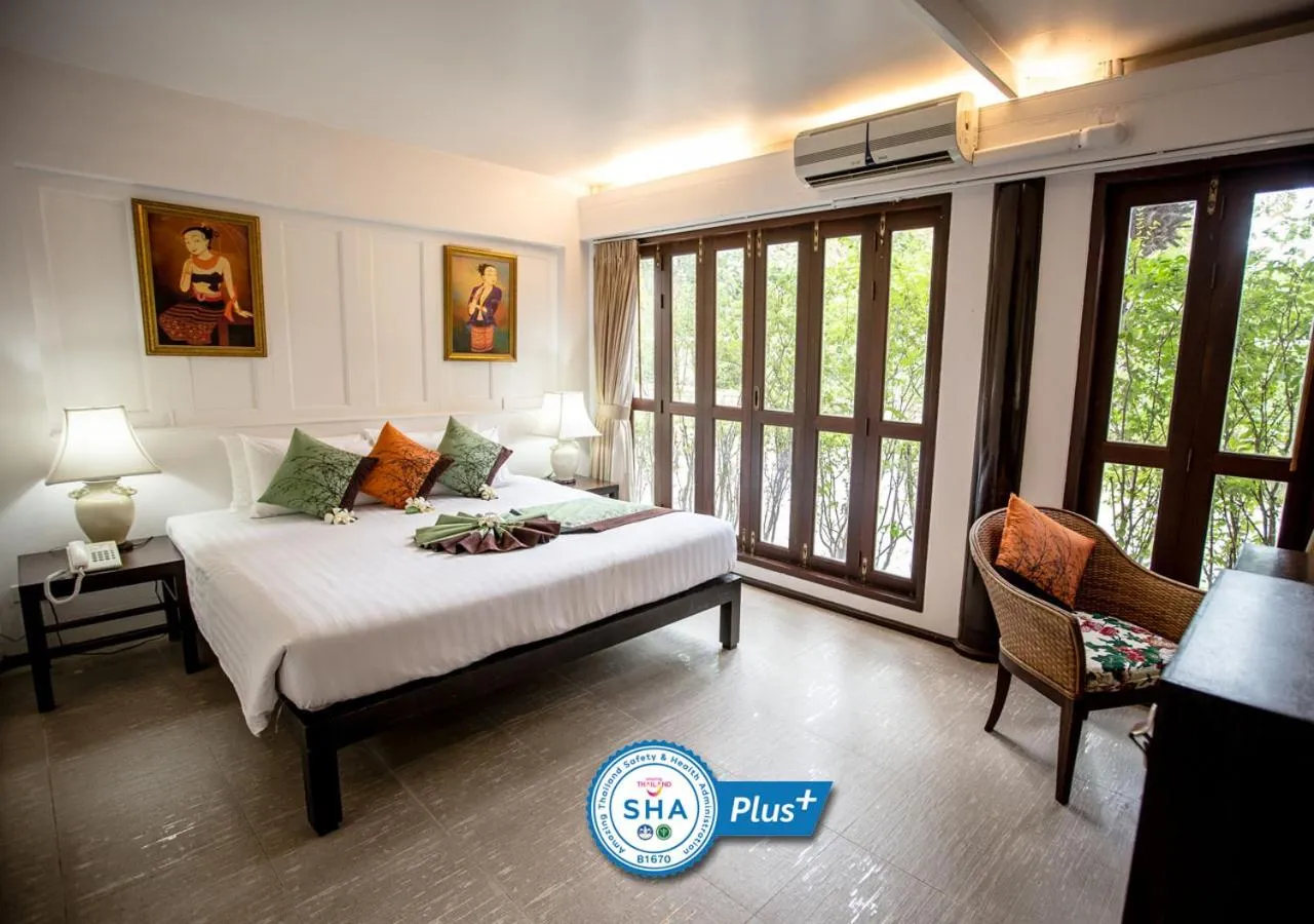 Property building, Bed in Baan Amphawa Resort & Spa - SHA Certified