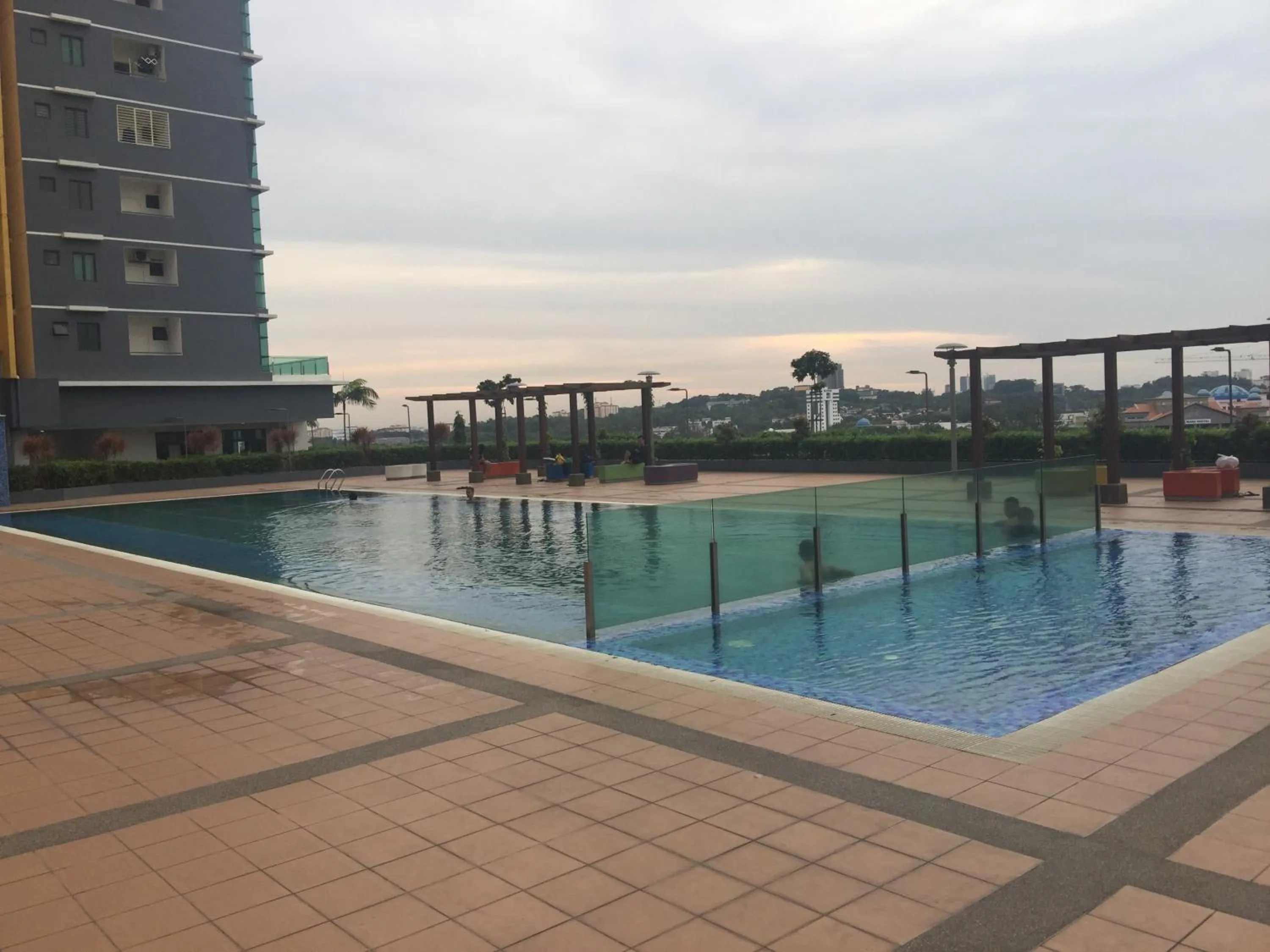 Swimming pool in VIsta Home Homestay at Vista Alam