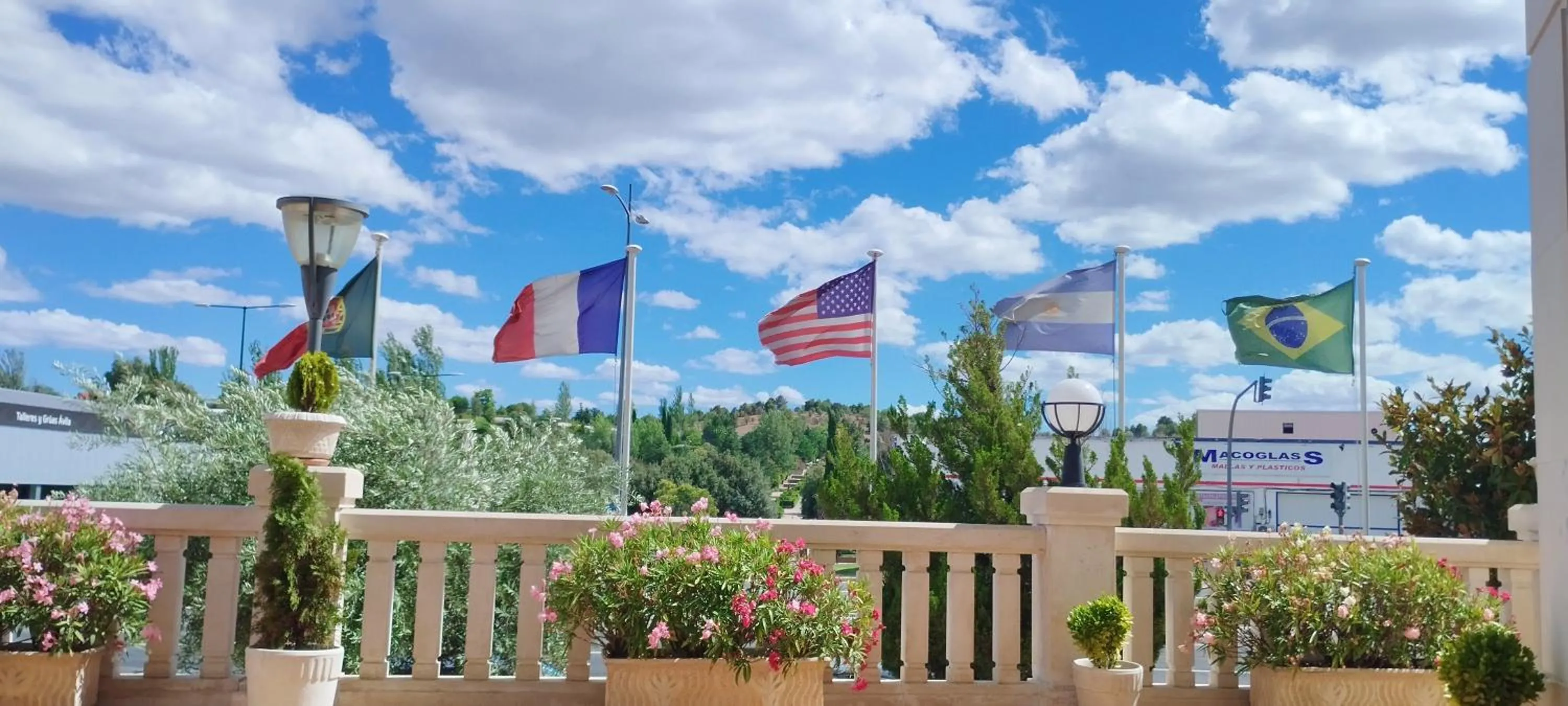 View (from property/room) in Hotel Conde Ansúrez