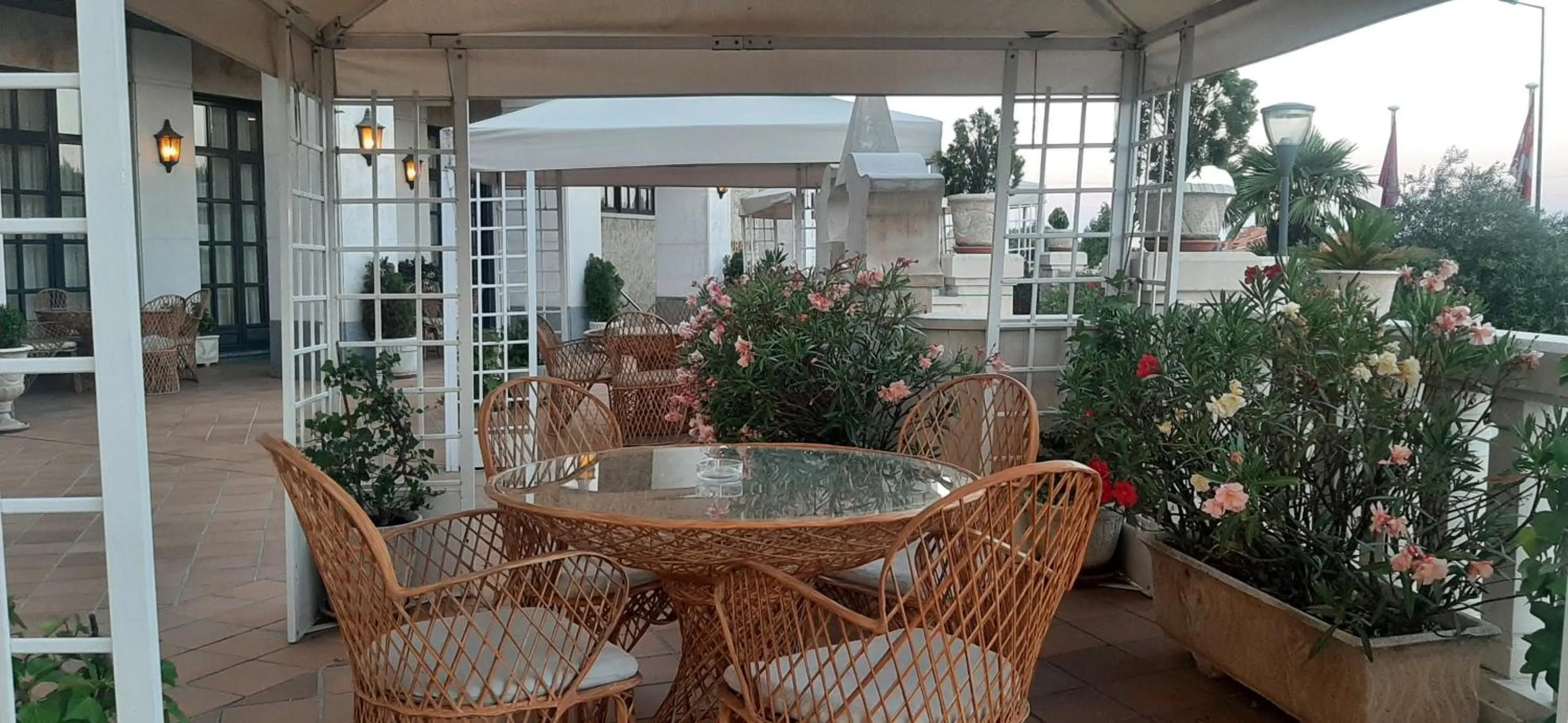 Balcony/Terrace in Hotel Conde Ansúrez