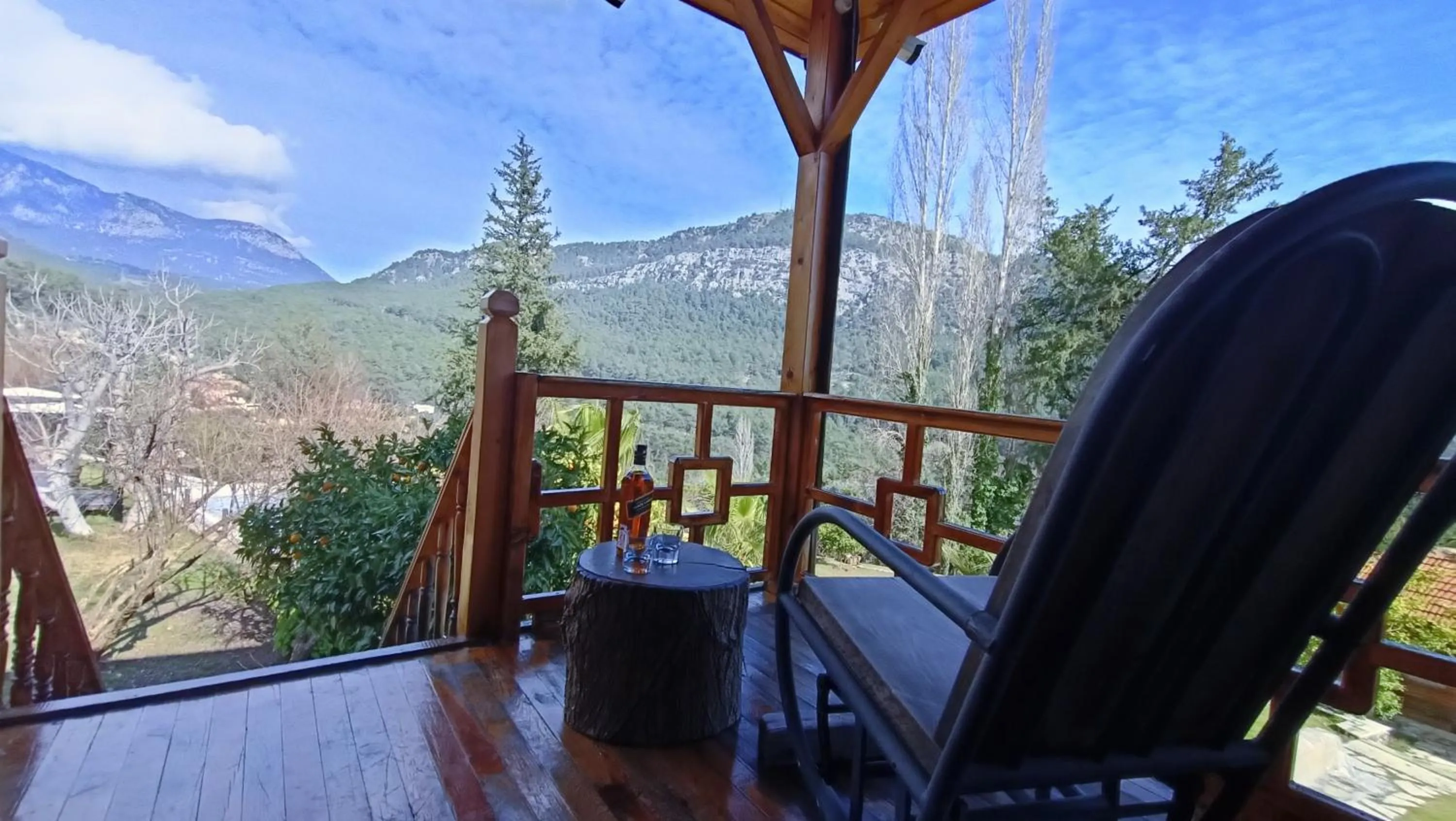 Balcony/Terrace in Lycia Nature House