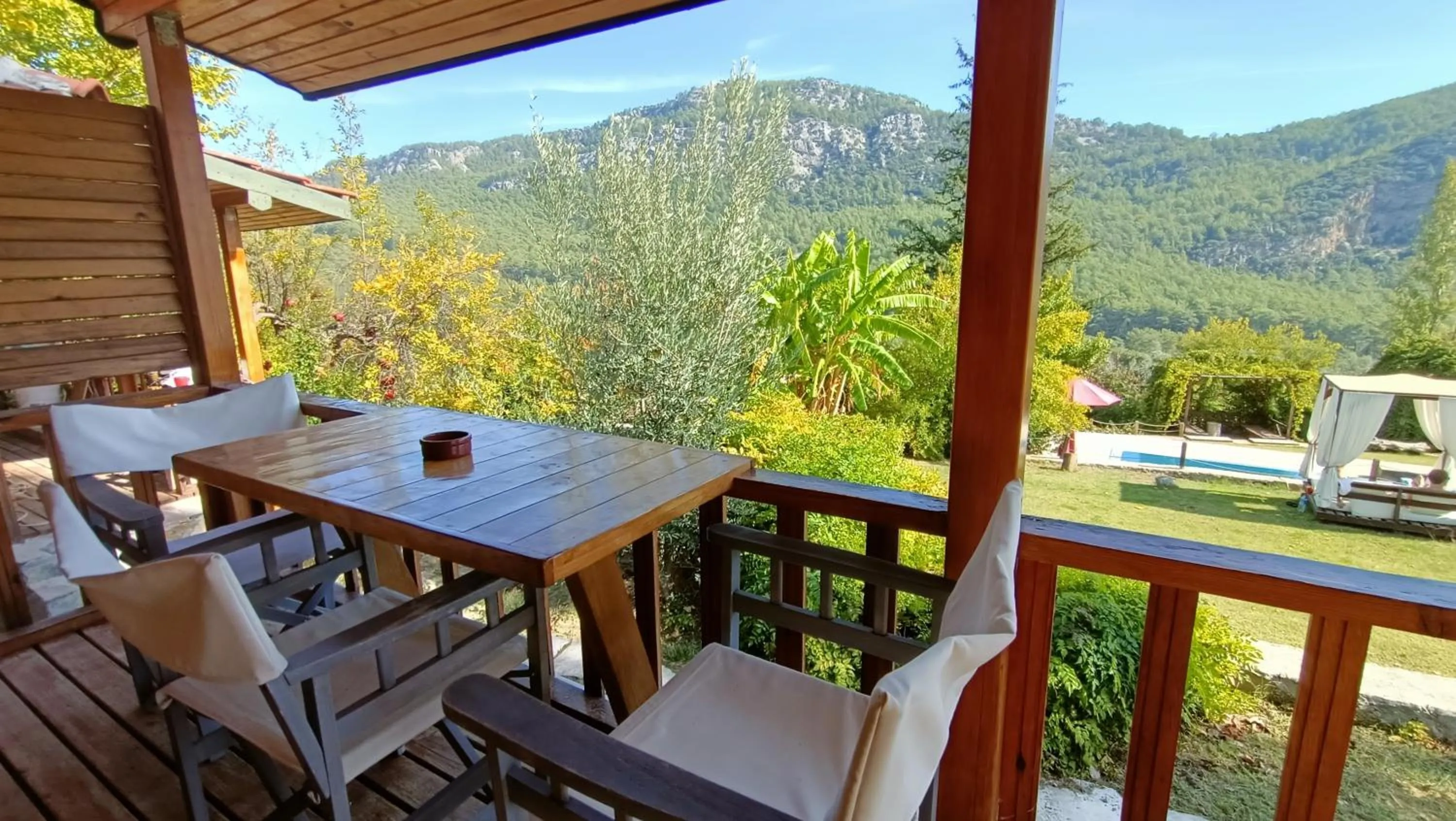 Balcony/Terrace in Lycia Nature House