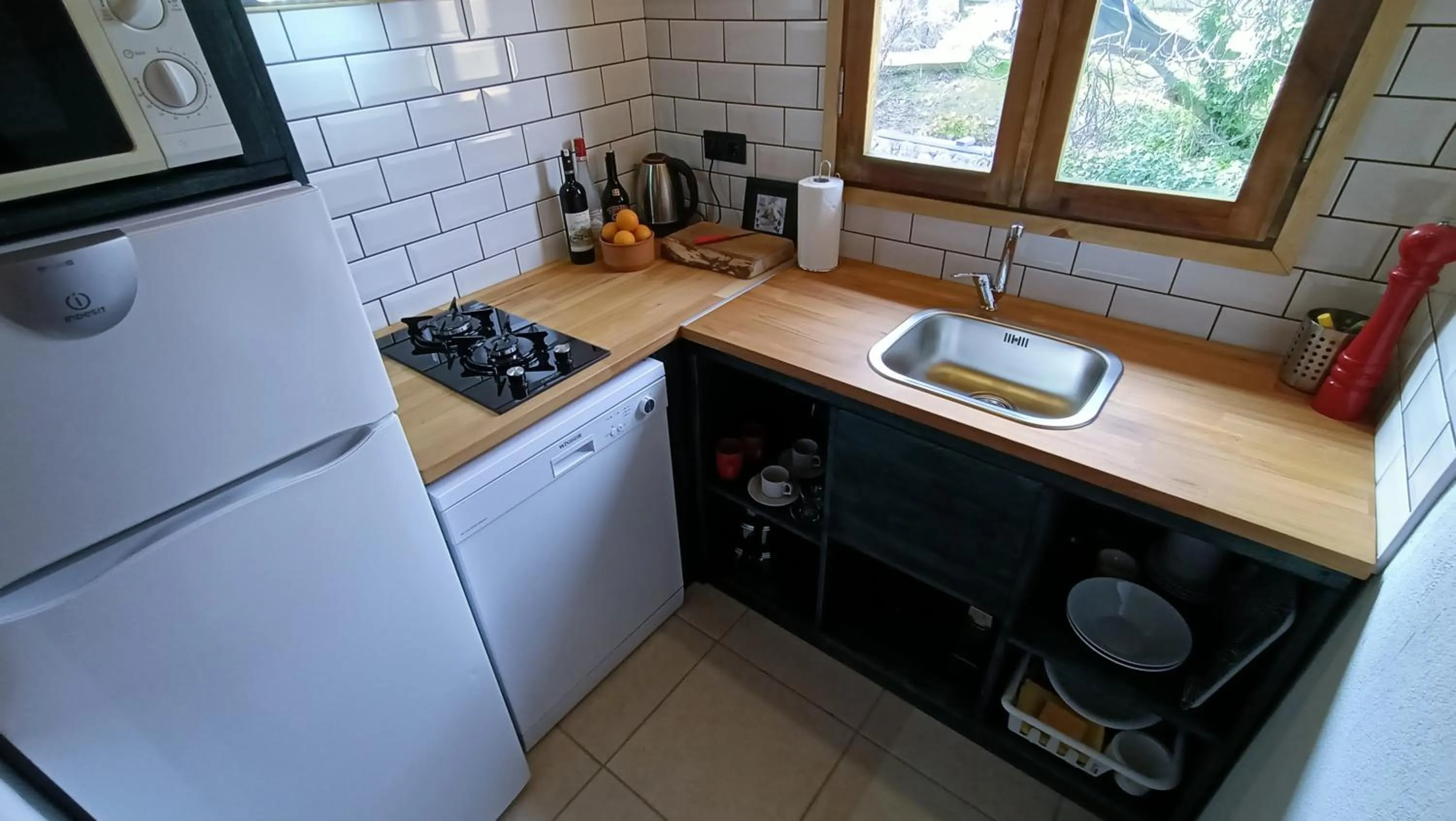 kitchen in Lycia Nature House