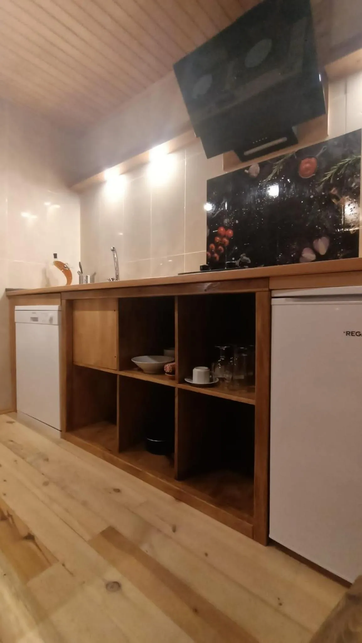 Kitchen or kitchenette in Lycia Nature House
