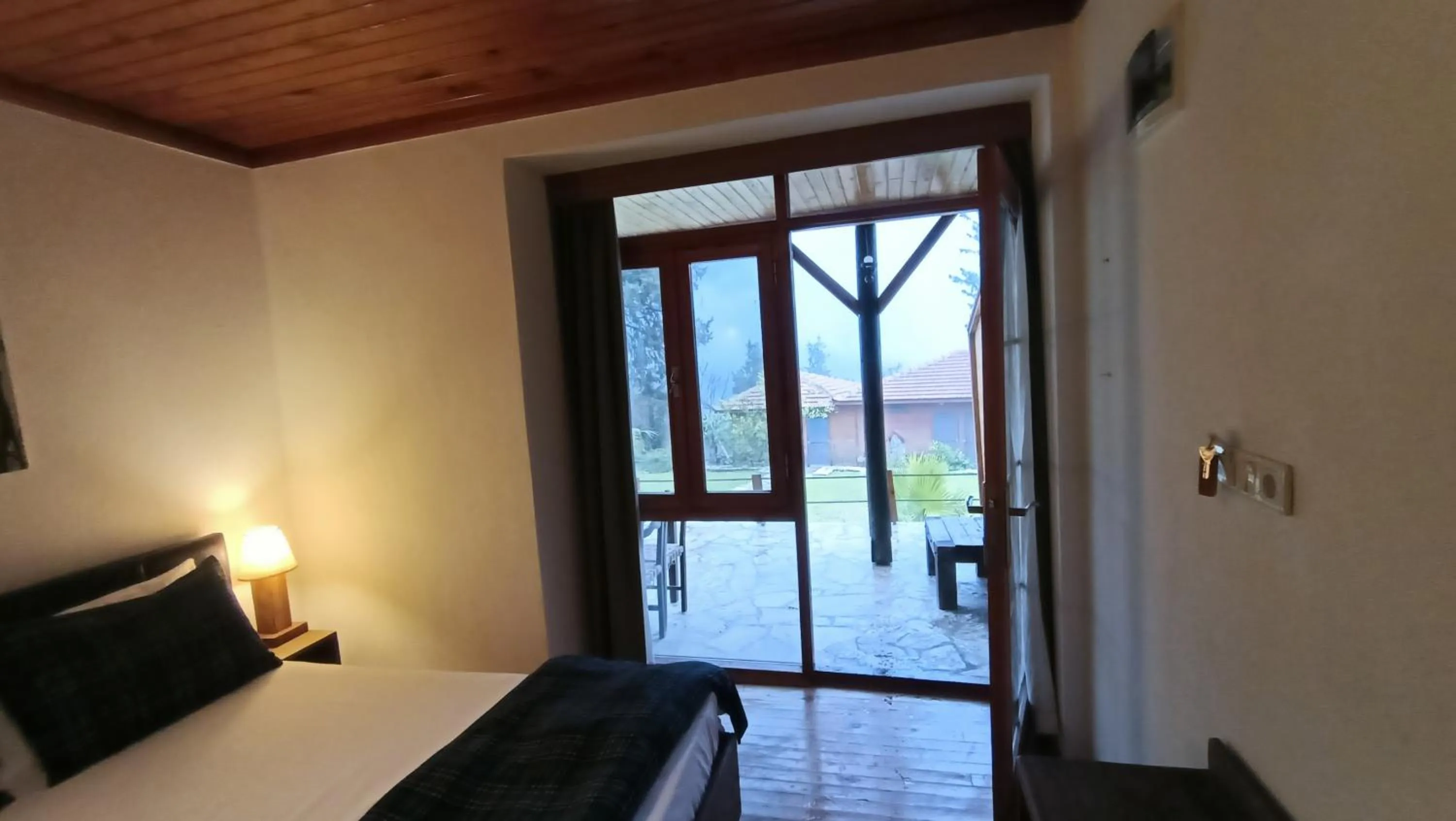 View (from property/room), Bed in Lycia Nature House