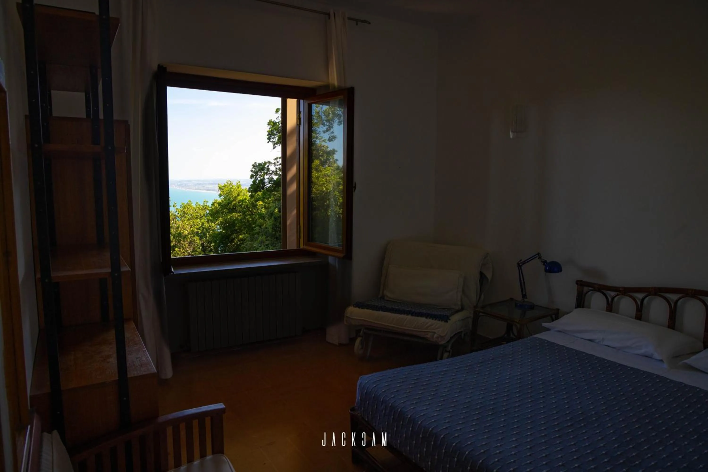 View (from property/room), Bed in Villa Sibilla