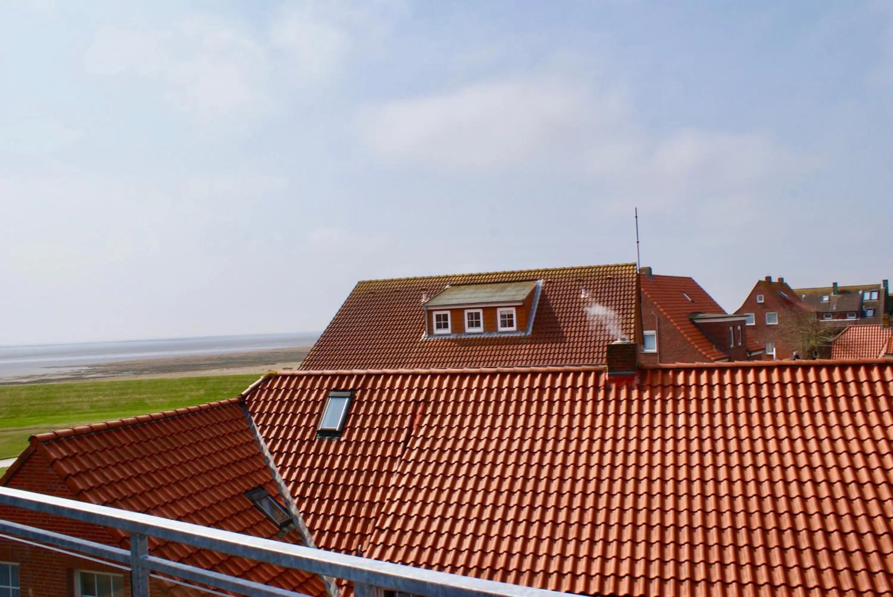 View (from property/room) in Deichhotel Rose