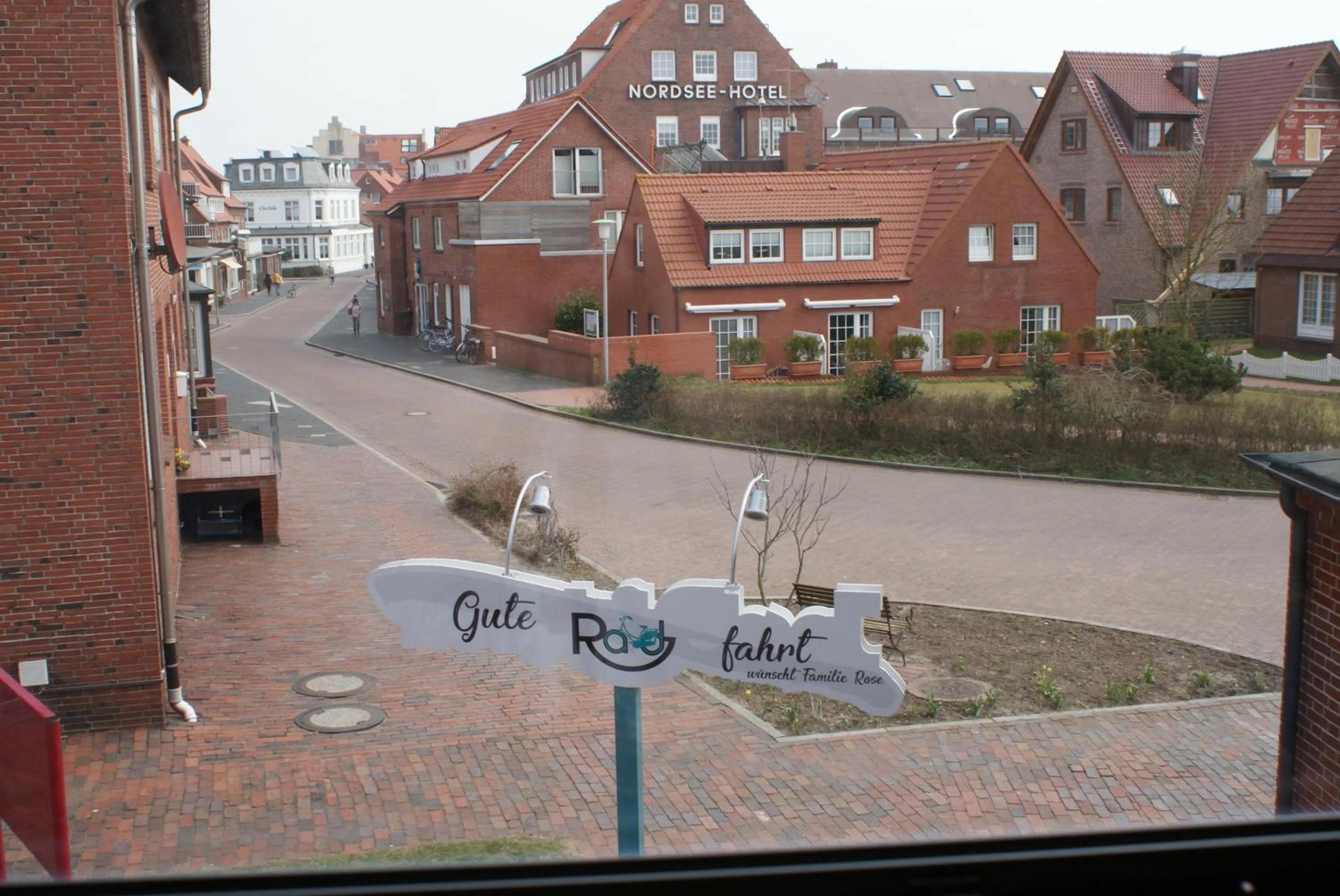 View (from property/room) in Deichhotel Rose