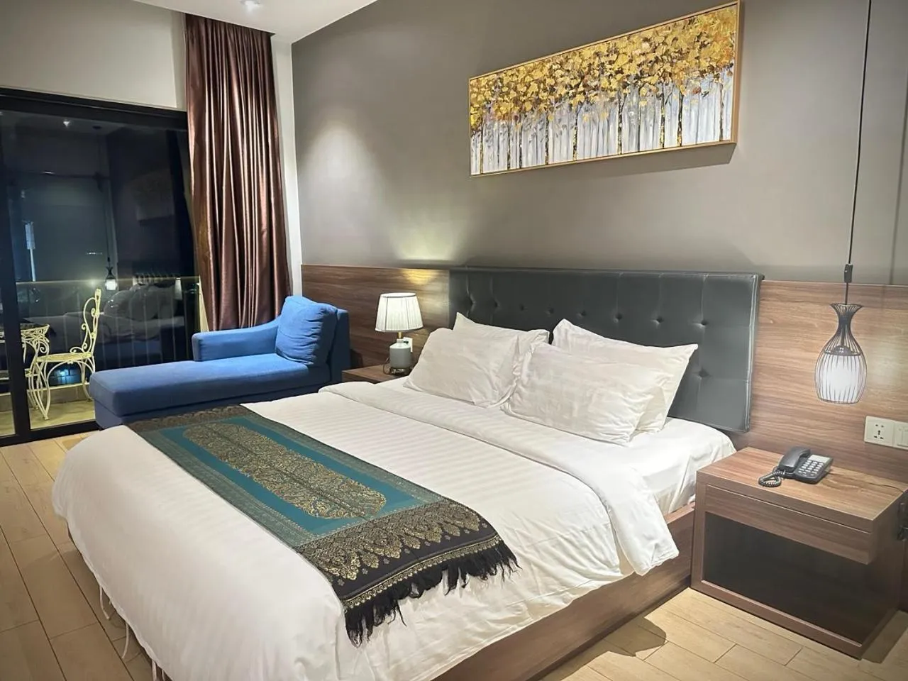 Bed in KEP BAY HOTEL & RESORT