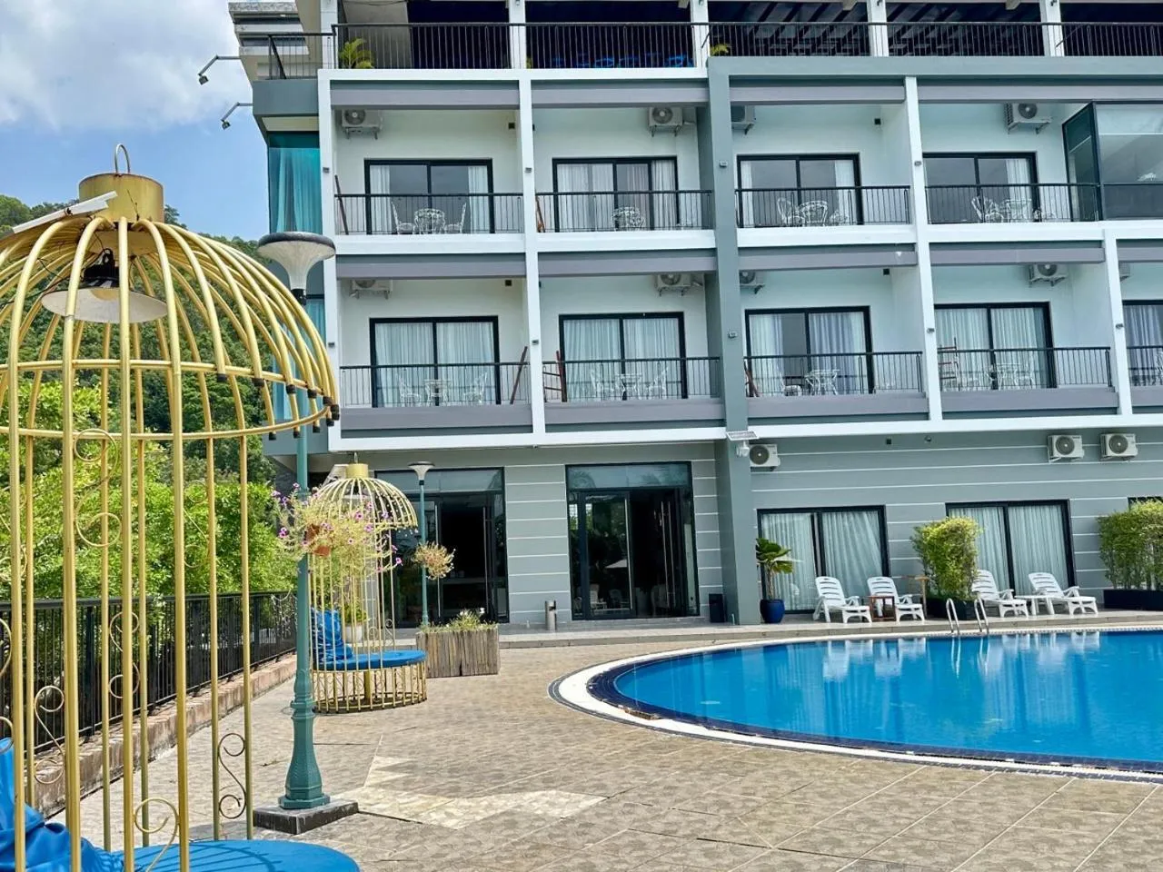 Pool view in KEP BAY HOTEL & RESORT