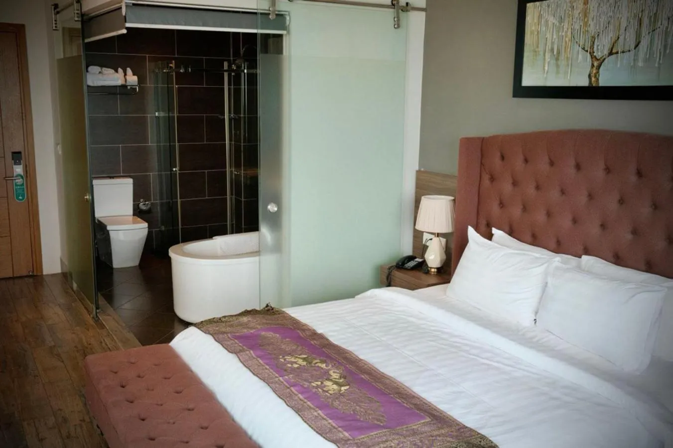 Bed in KEP BAY HOTEL & RESORT