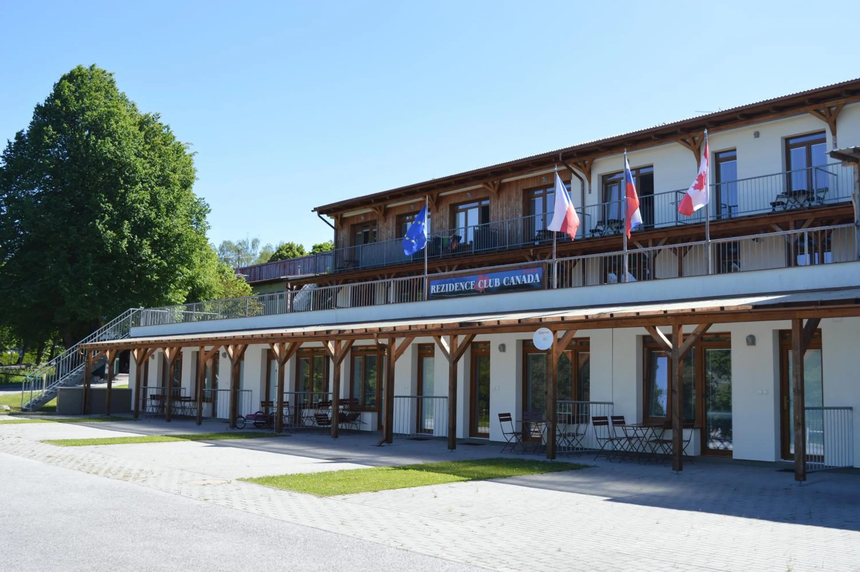 Facade/entrance in Apartmán Pohoda Lipno