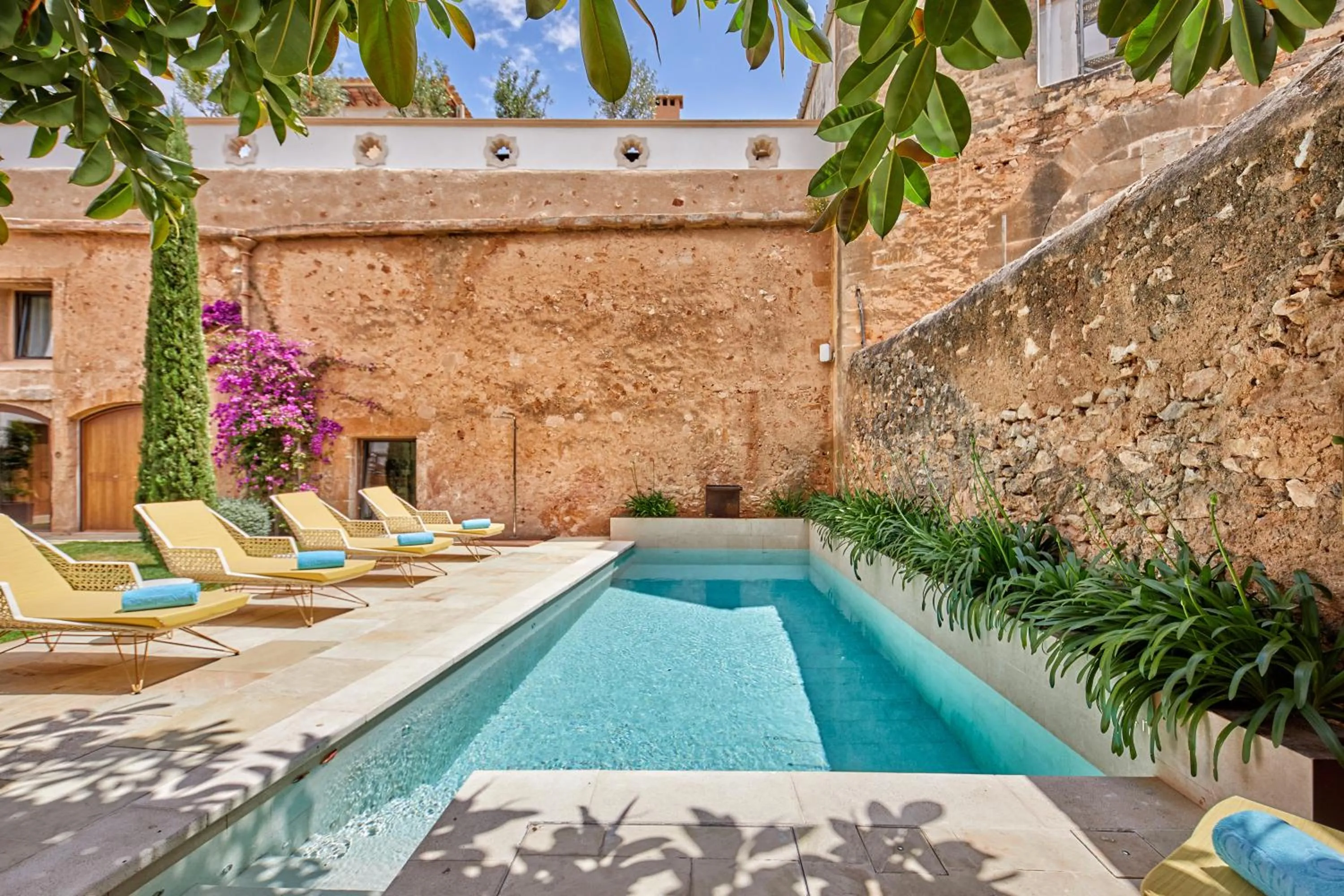 Swimming pool in Sa Creu Nova Petit Palais Art & Spa